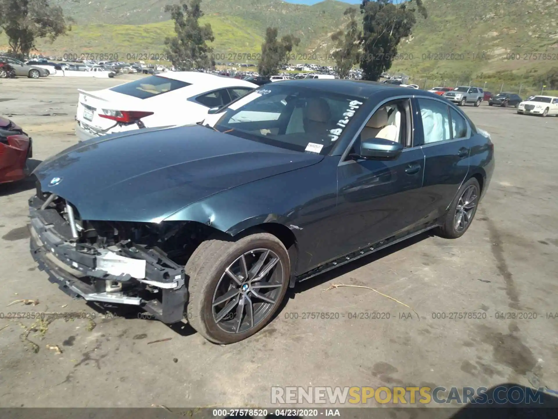 2 Photograph of a damaged car WBA5R1C04LFH51147 BMW 330I 2020