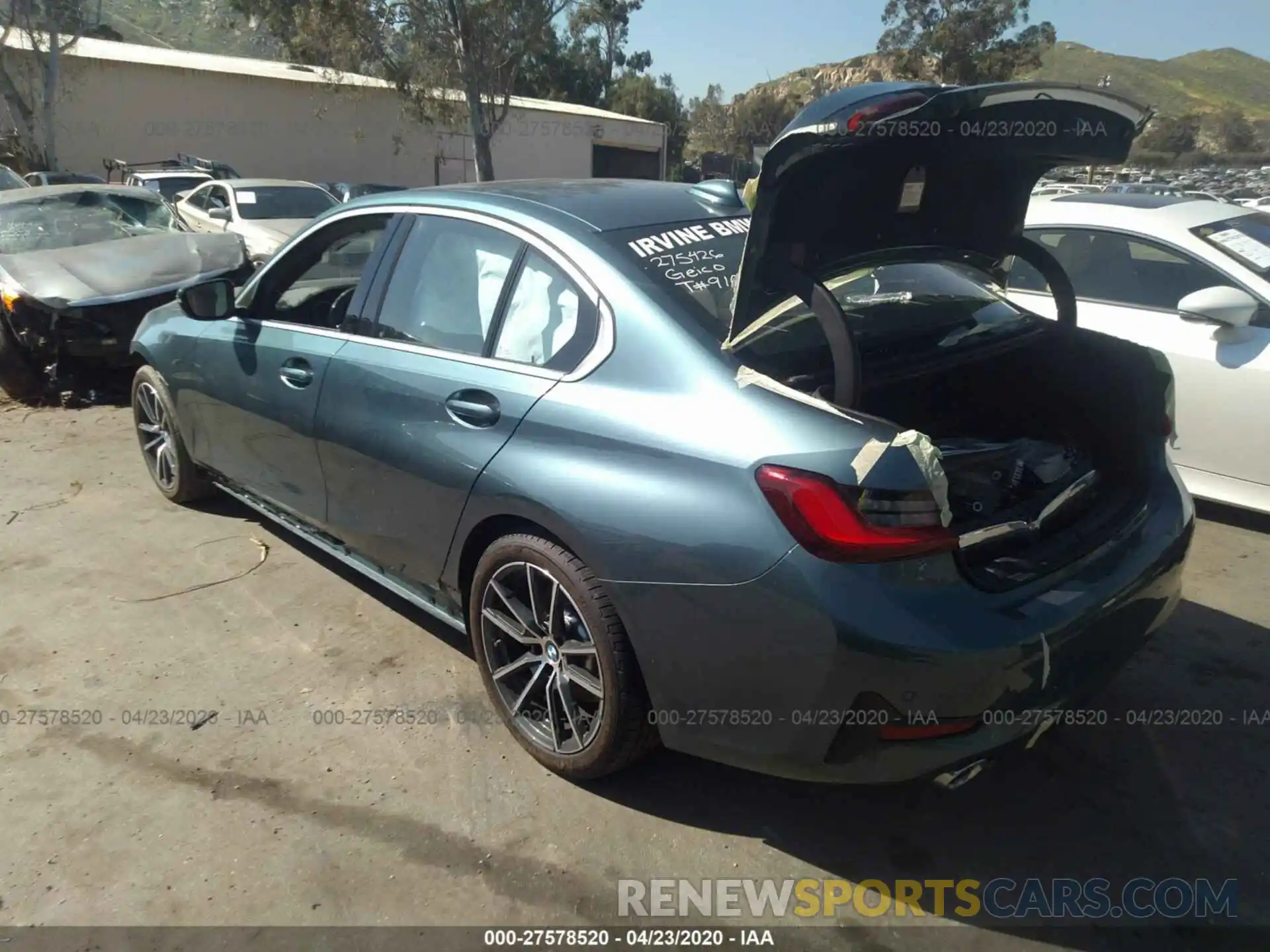 3 Photograph of a damaged car WBA5R1C04LFH51147 BMW 330I 2020