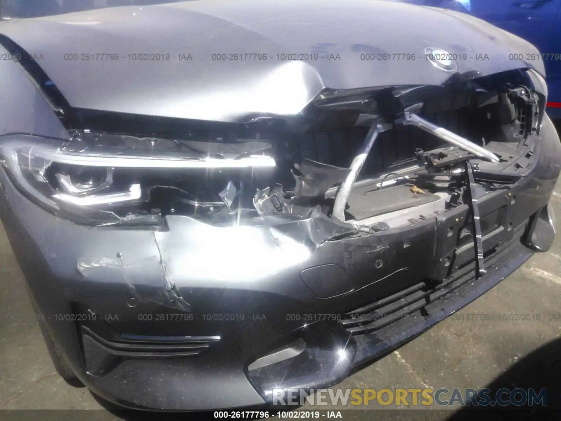 6 Photograph of a damaged car WBA5R1C06LFH35984 BMW 330I 2020