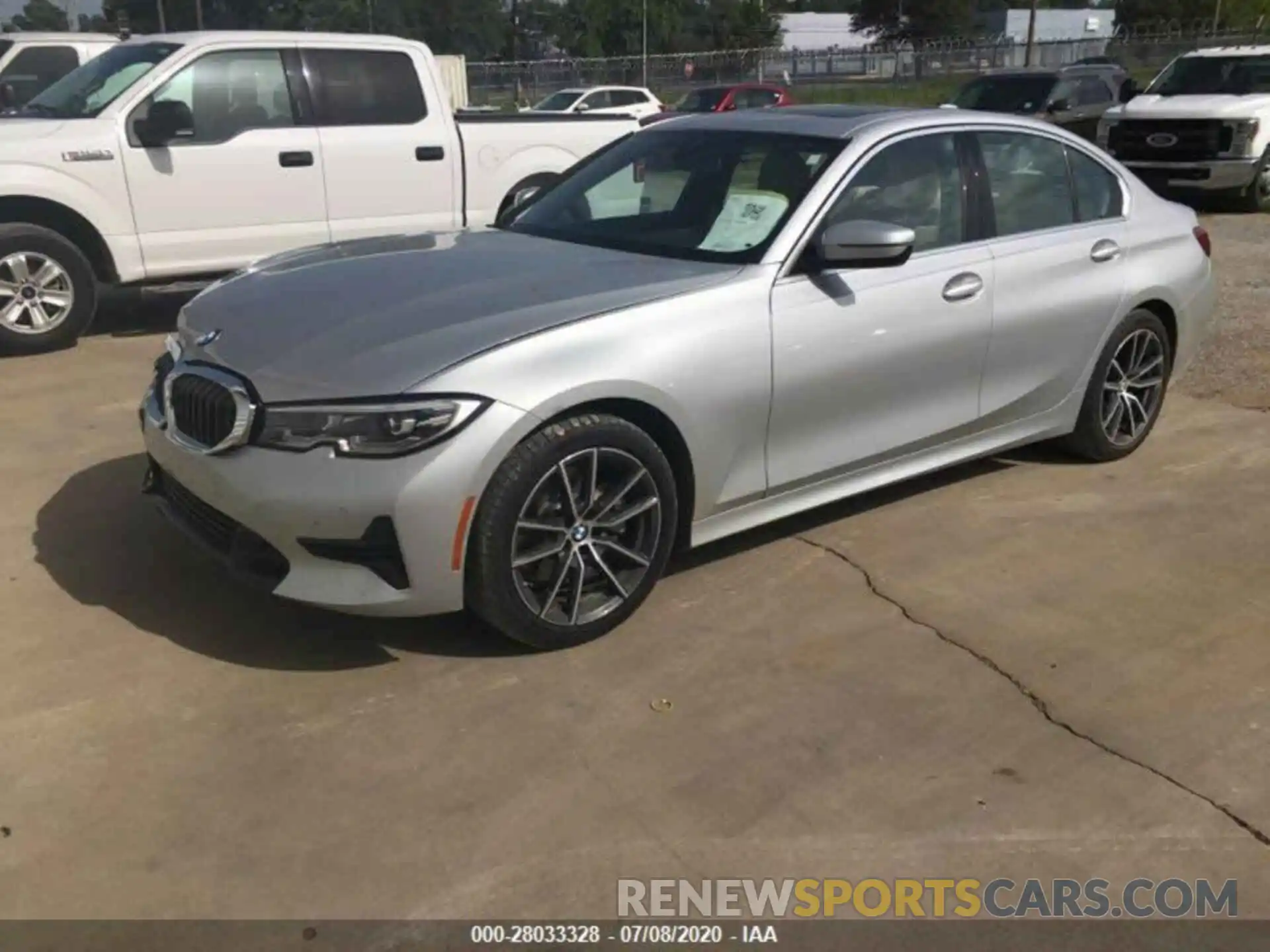 1 Photograph of a damaged car WBA5R1C06LFH84098 BMW 330I 2020