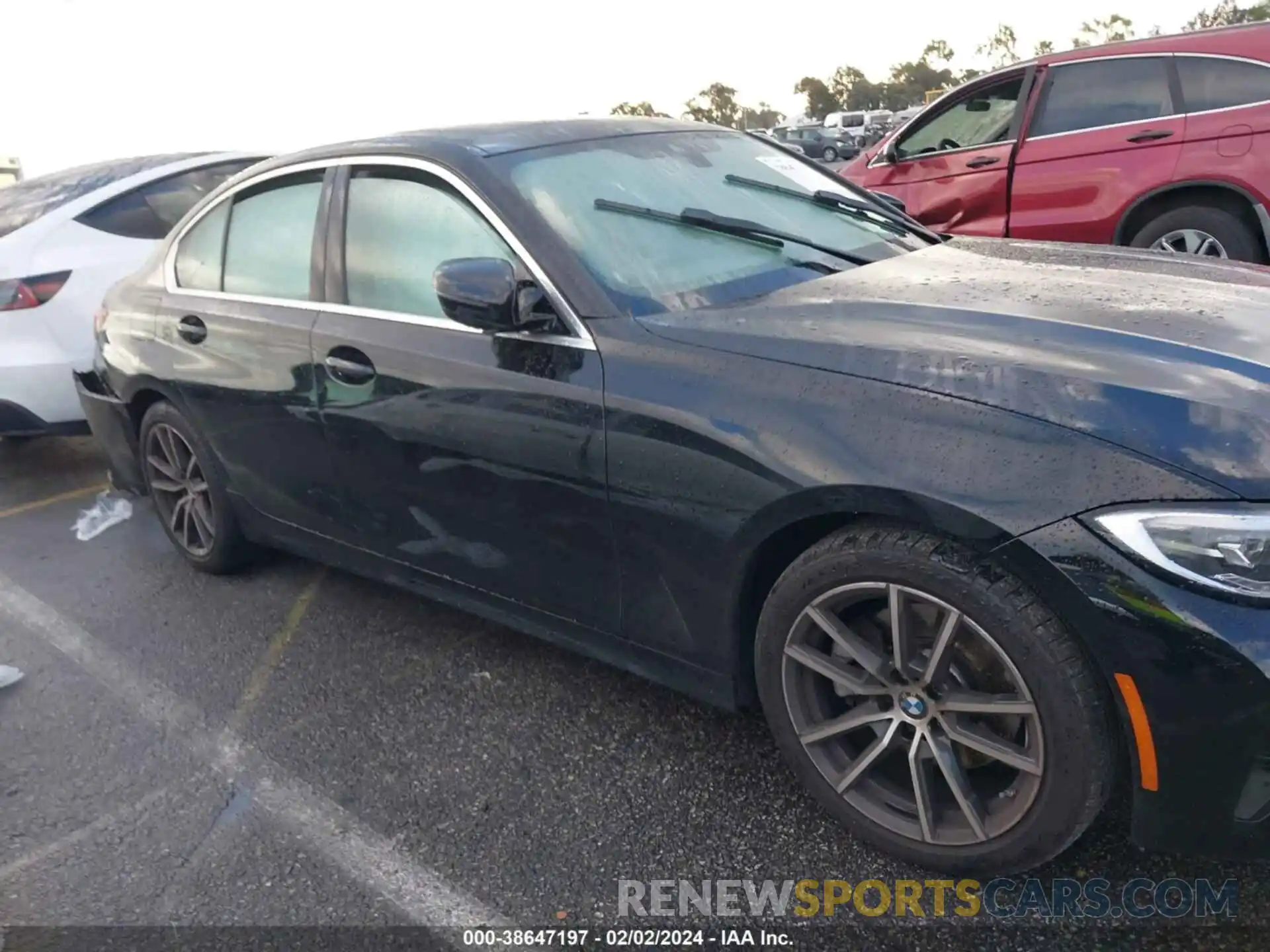 13 Photograph of a damaged car 3MW5R1J04M8C13977 BMW 330I 2021