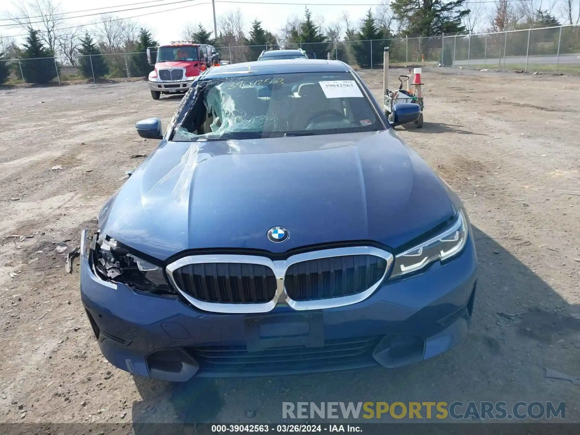 12 Photograph of a damaged car 3MW5R1J08M8B69580 BMW 330I 2021