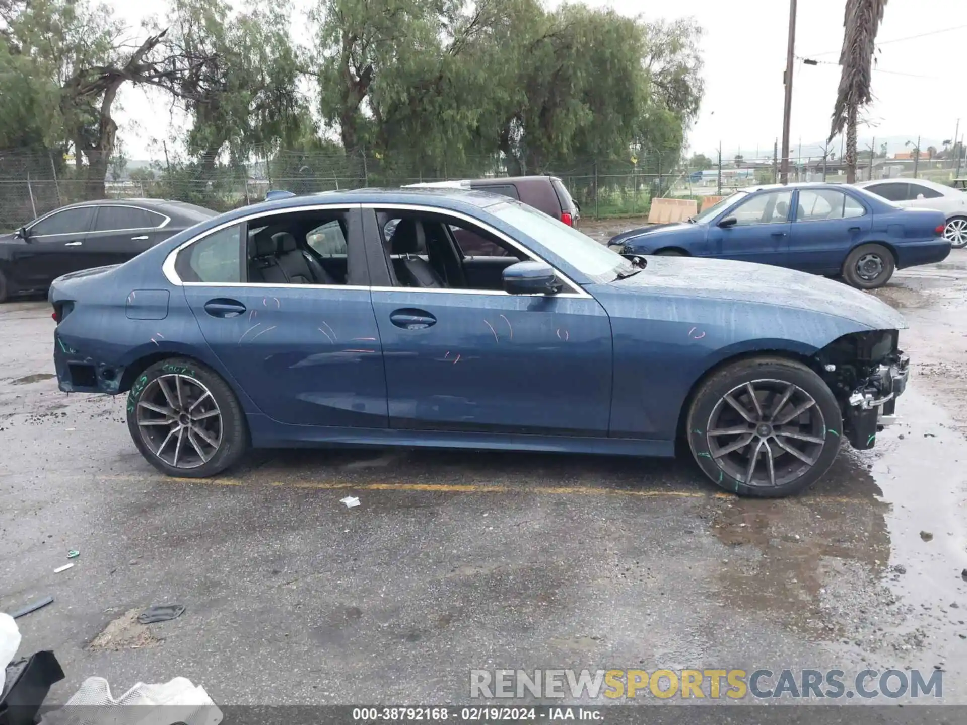 13 Photograph of a damaged car 3MW5R1J09M8C02831 BMW 330I 2021