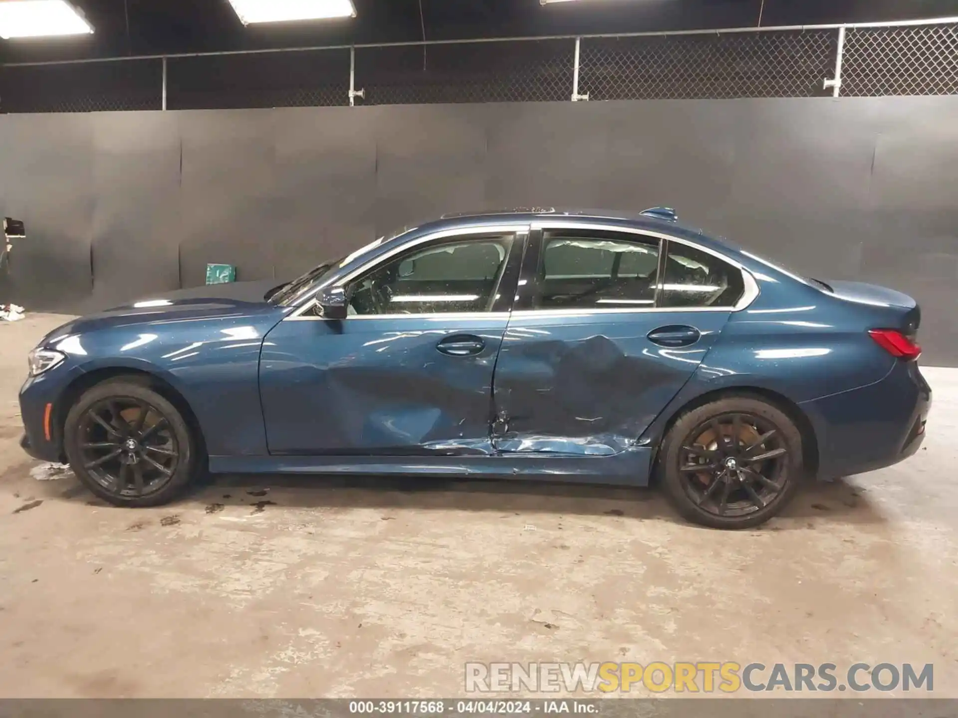 6 Photograph of a damaged car 3MW5R7J06M8B51193 BMW 330I 2021