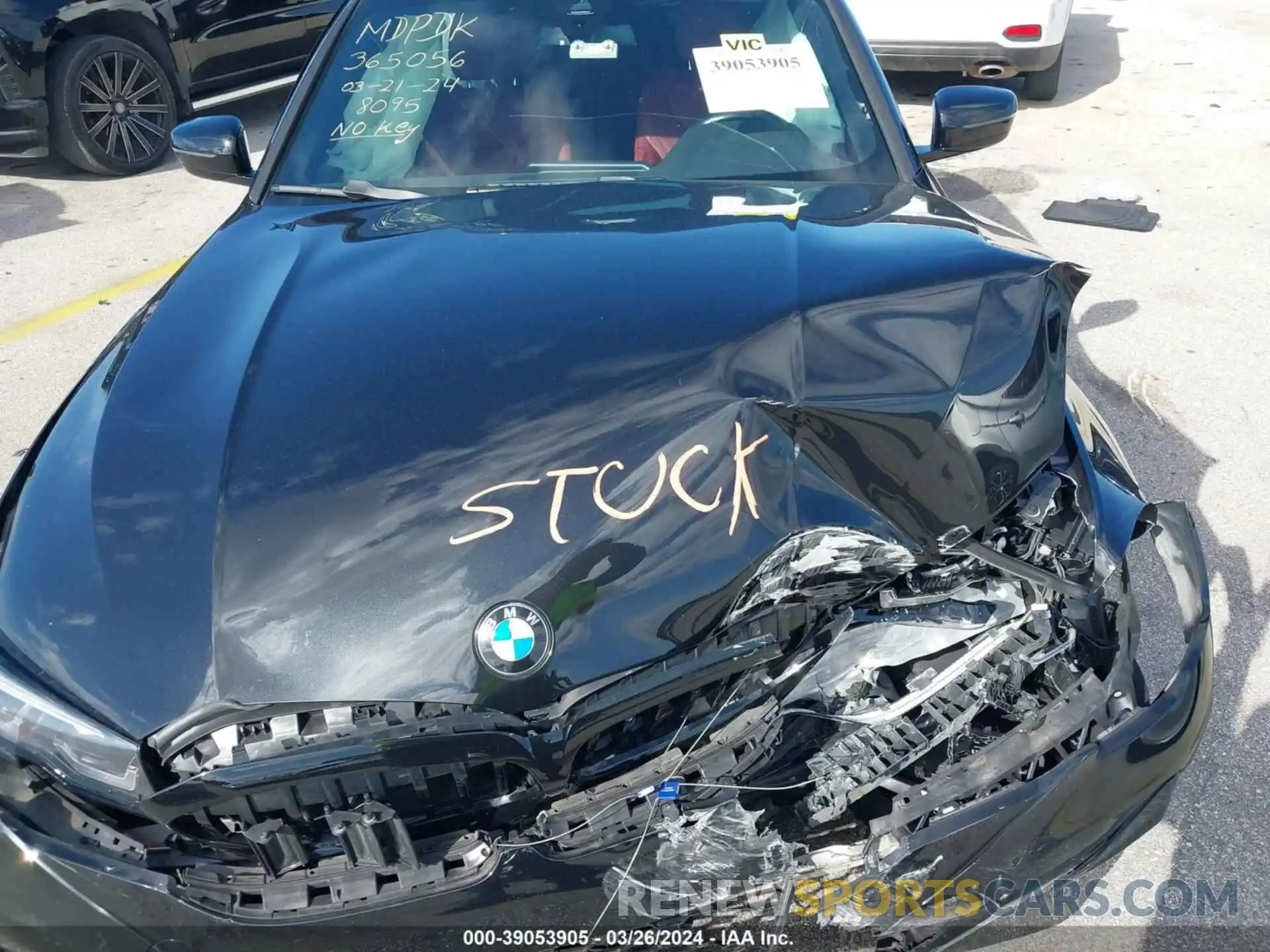 10 Photograph of a damaged car 3MW5R1J0XN8C28095 BMW 330I 2022