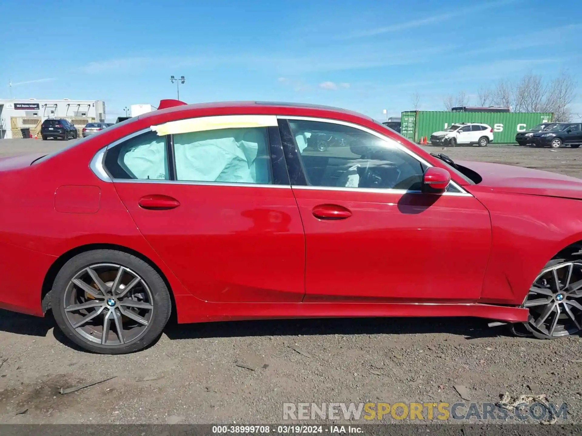 13 Photograph of a damaged car 3MW5R7J0XN8C66171 BMW 330I 2022