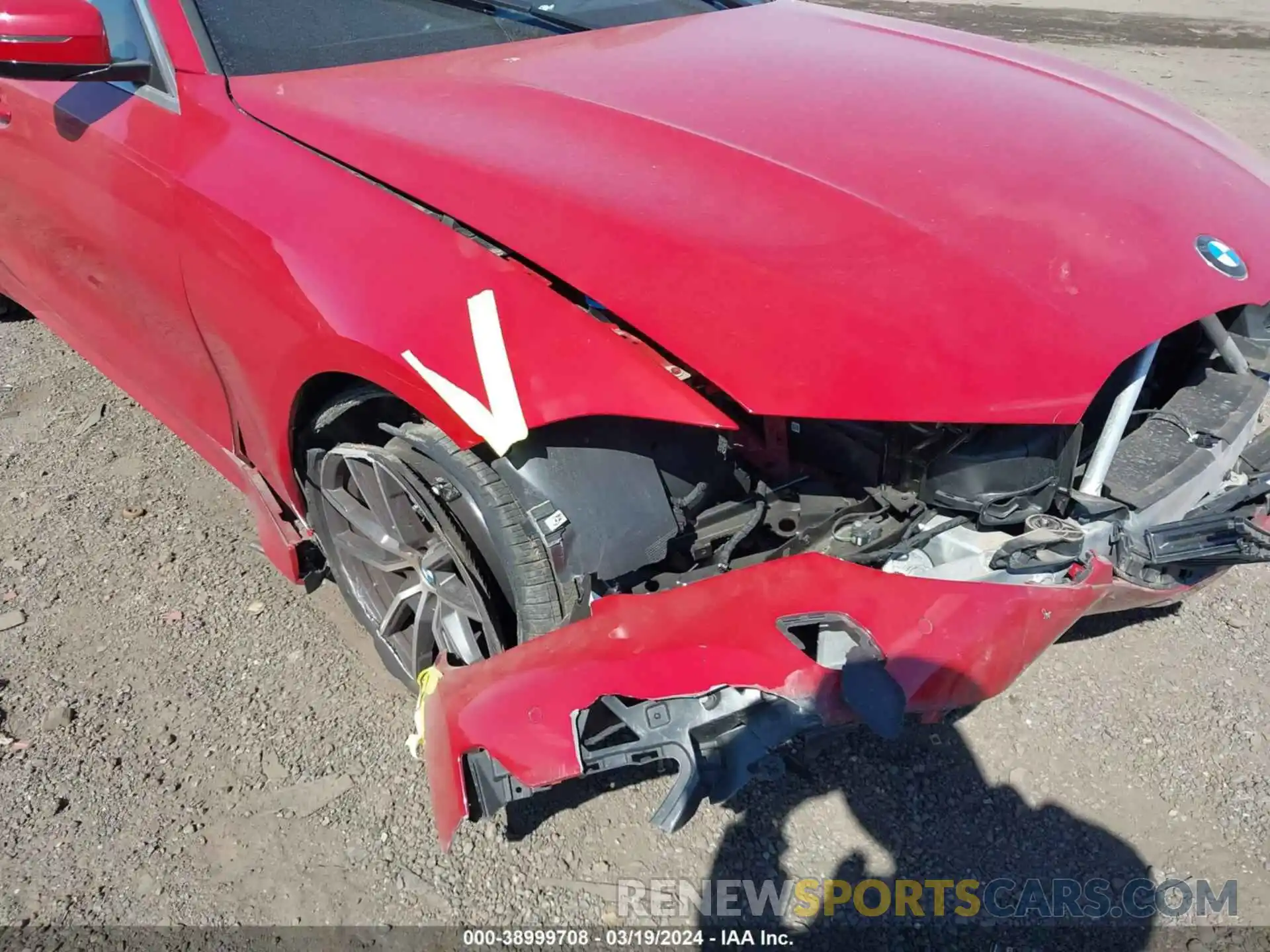 6 Photograph of a damaged car 3MW5R7J0XN8C66171 BMW 330I 2022