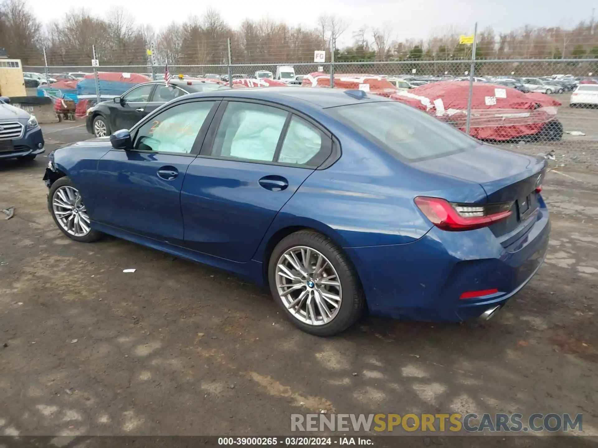 3 Photograph of a damaged car 3MW89FF01P8D26552 BMW 330I 2023