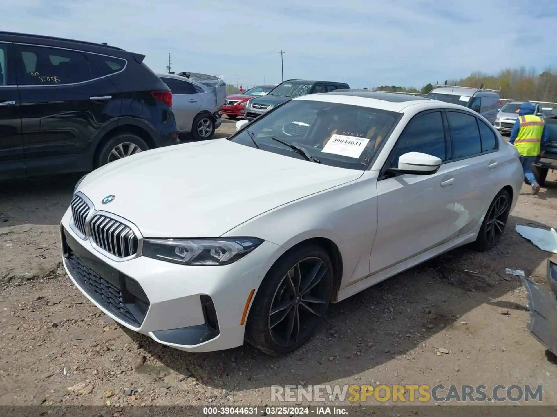 2 Photograph of a damaged car 3MW89FF0XP8D62711 BMW 330I 2023