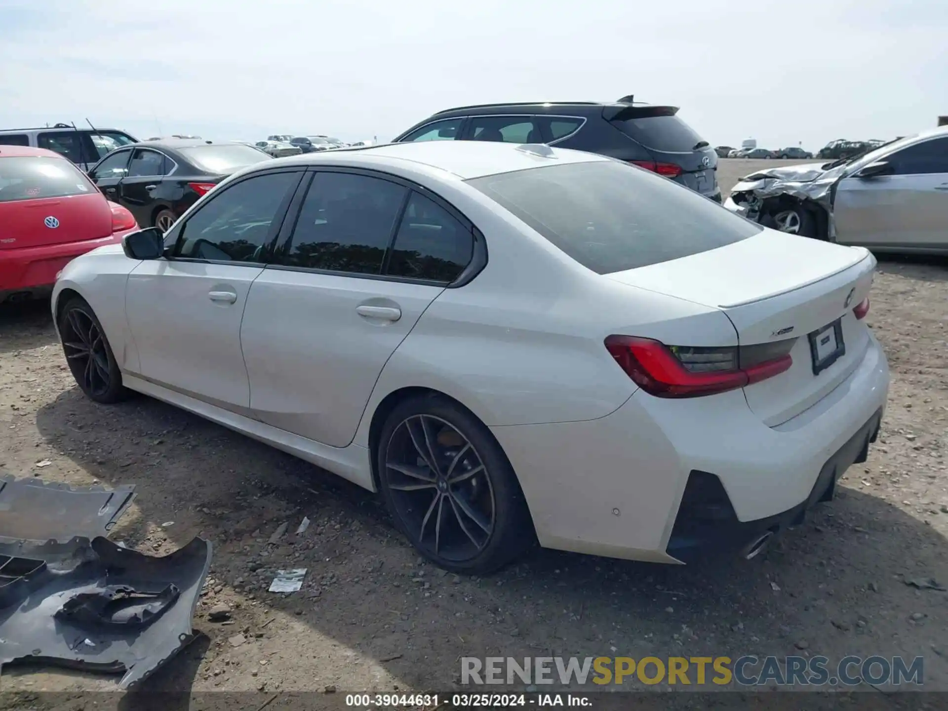 3 Photograph of a damaged car 3MW89FF0XP8D62711 BMW 330I 2023