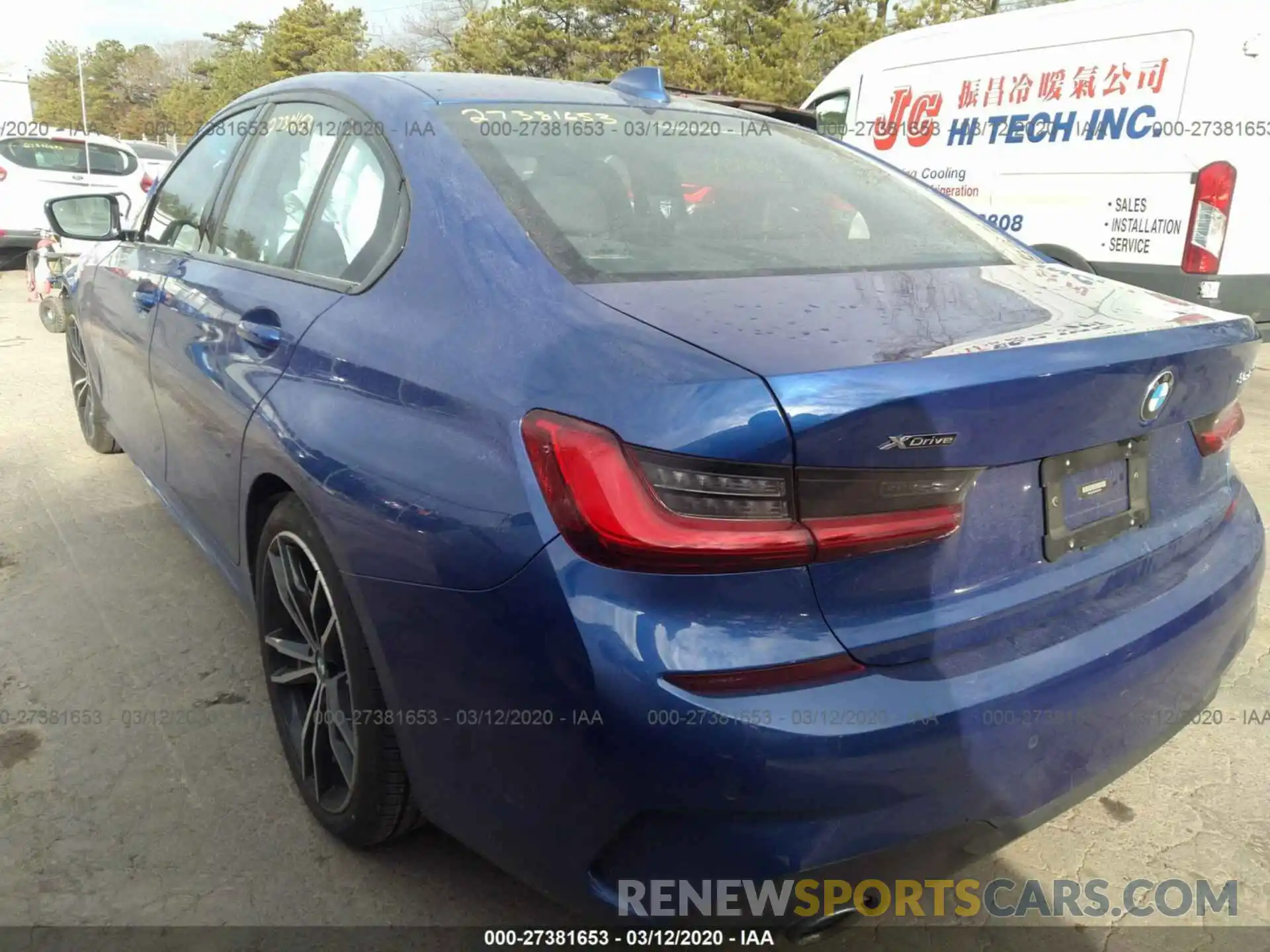 3 Photograph of a damaged car WBA5R7C50KAE82915 BMW 330XI 2019