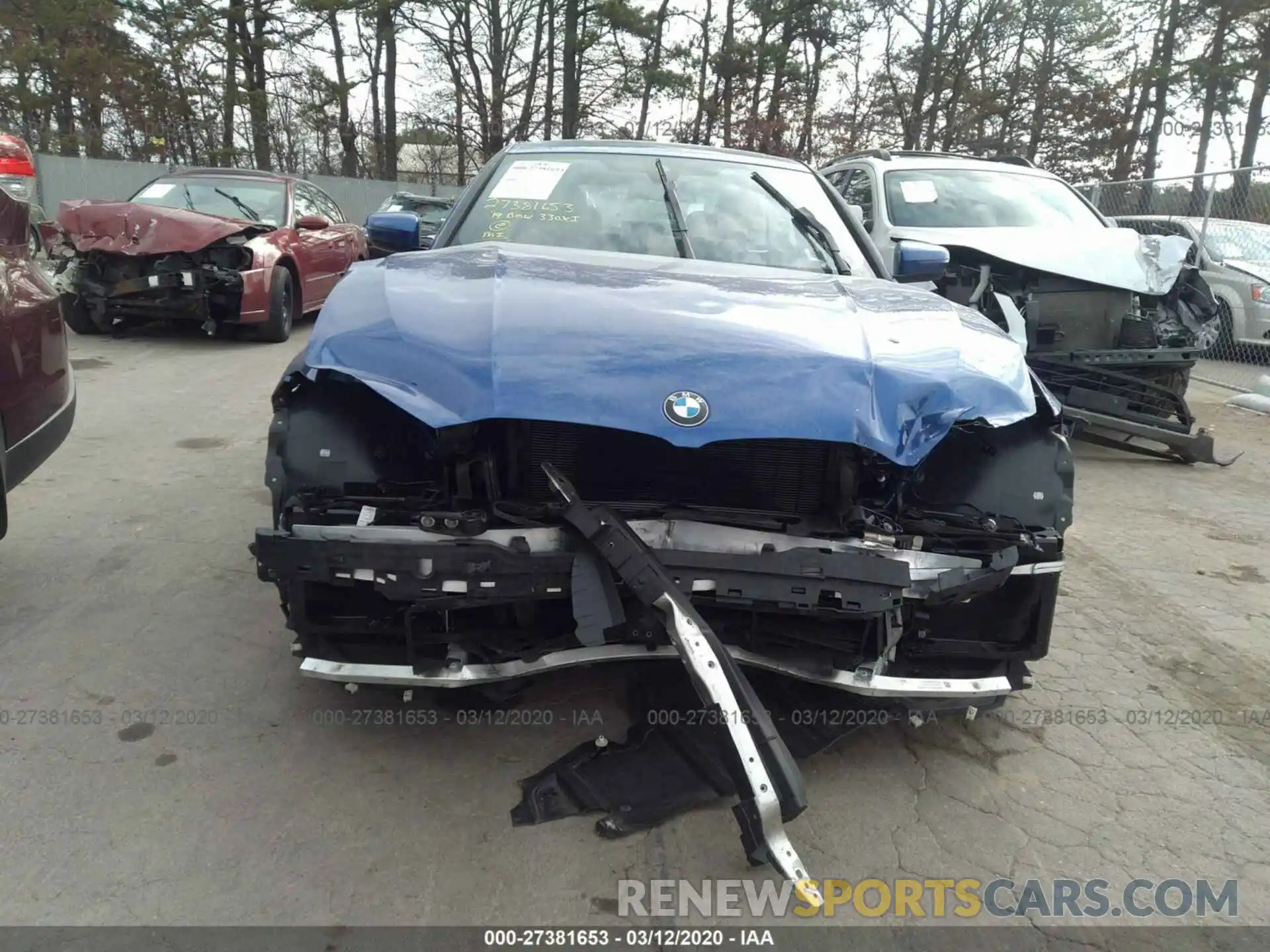 6 Photograph of a damaged car WBA5R7C50KAE82915 BMW 330XI 2019