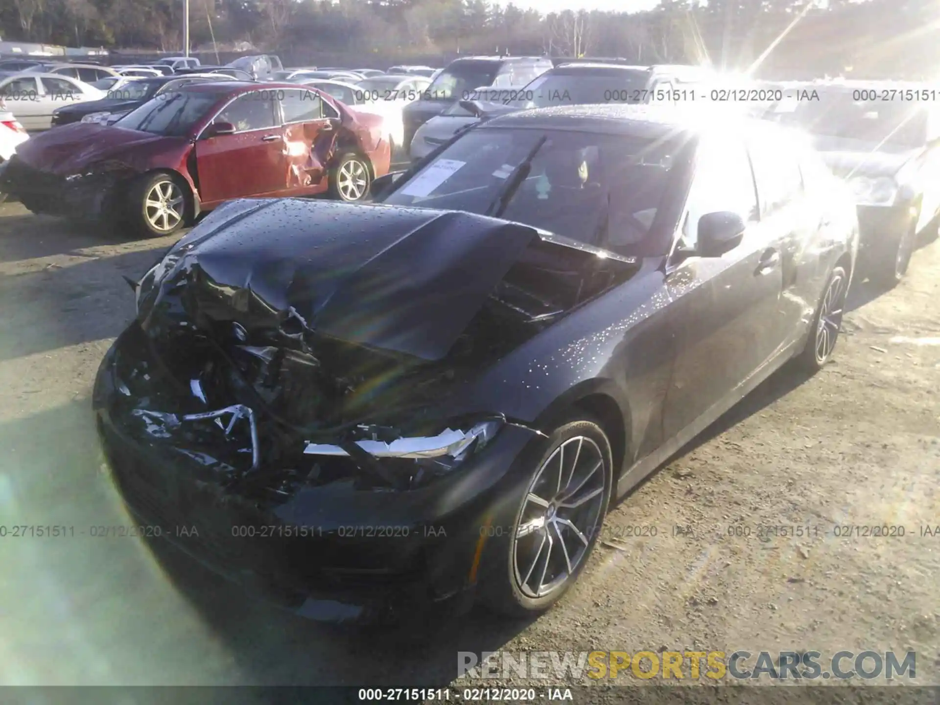 2 Photograph of a damaged car WBA5R7C50KFH03383 BMW 330XI 2019