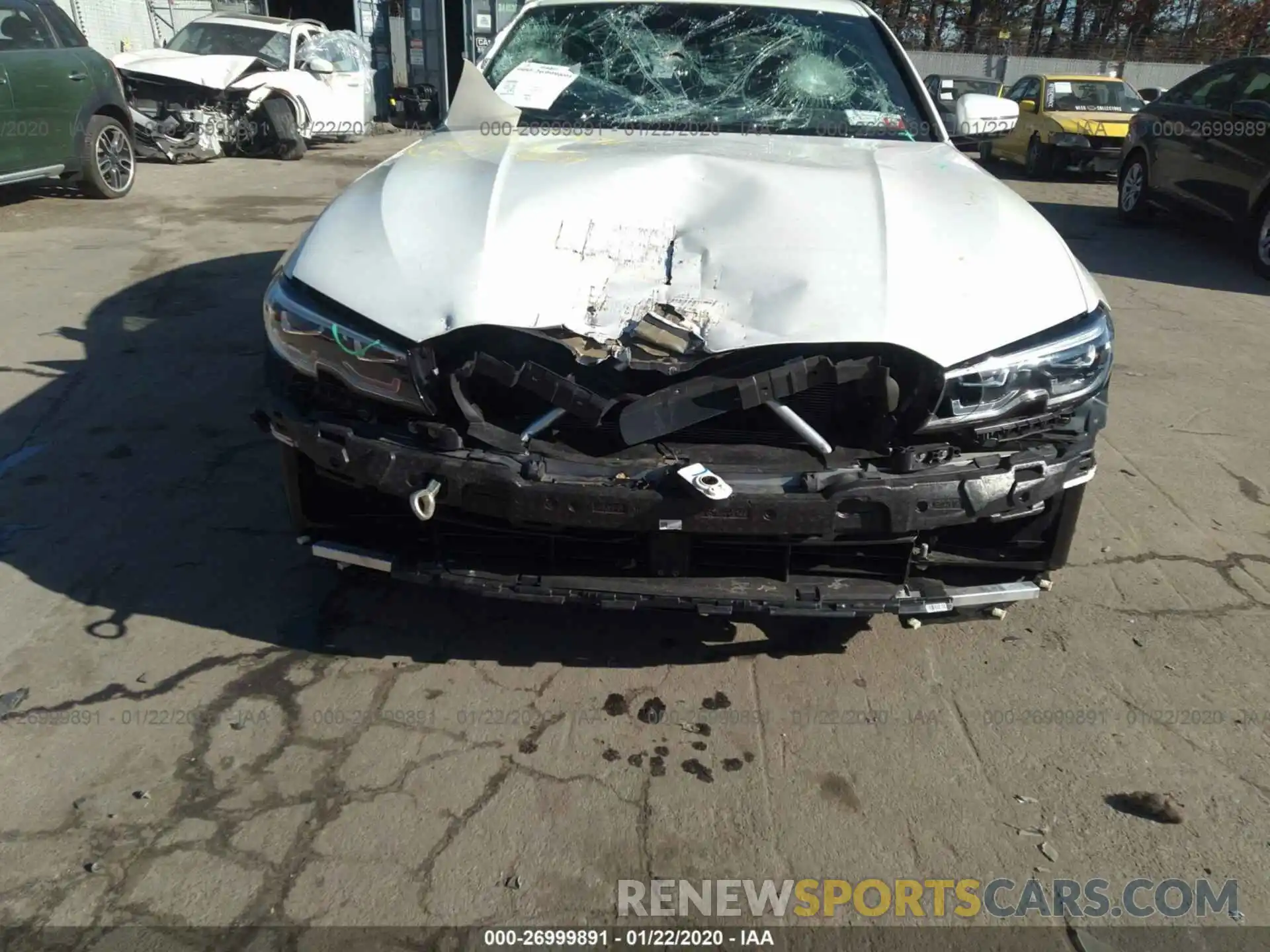 6 Photograph of a damaged car WBA5R7C52KAJ85402 BMW 330XI 2019