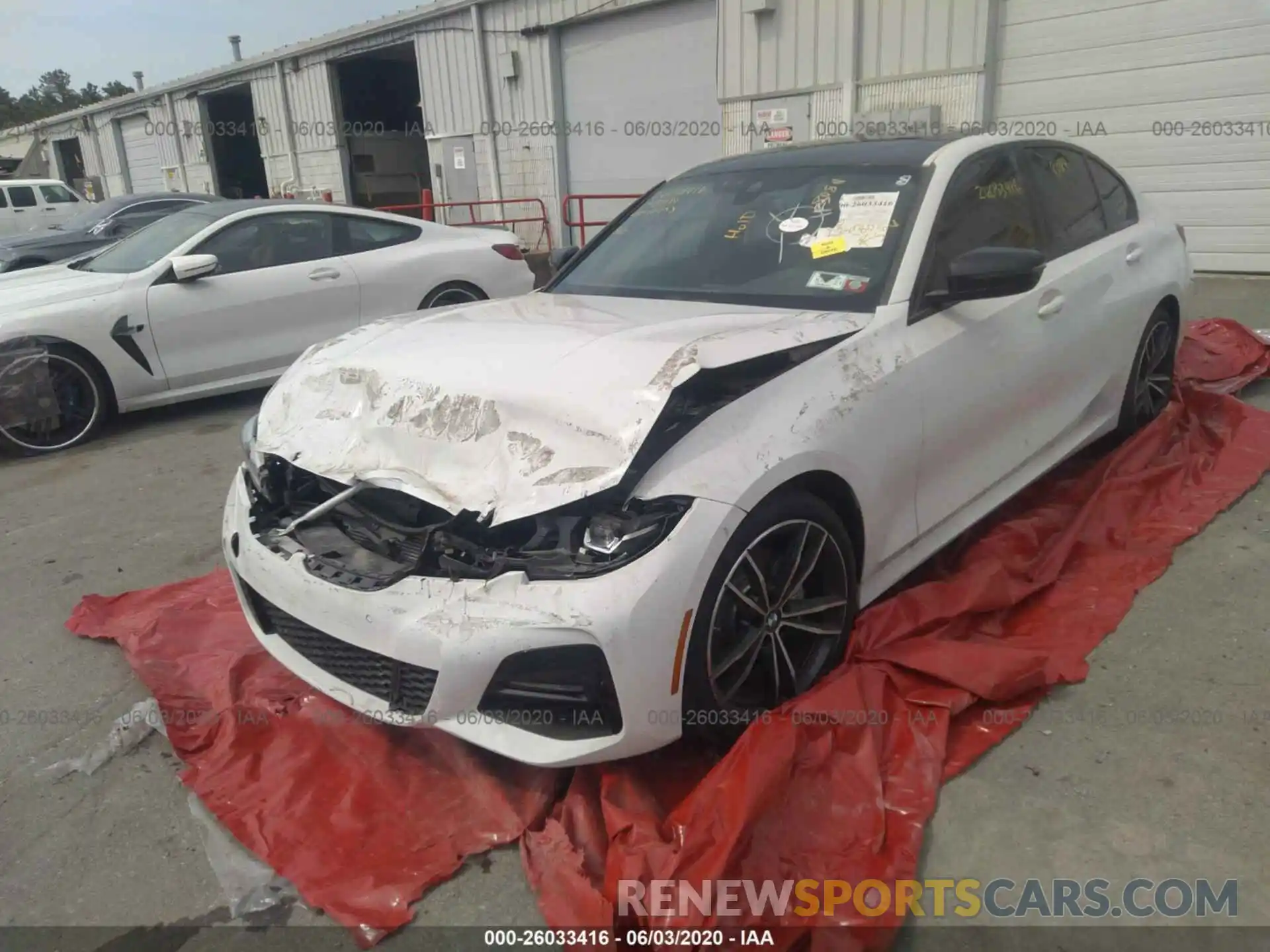 2 Photograph of a damaged car WBA5R7C53KAJ80659 BMW 330XI 2019