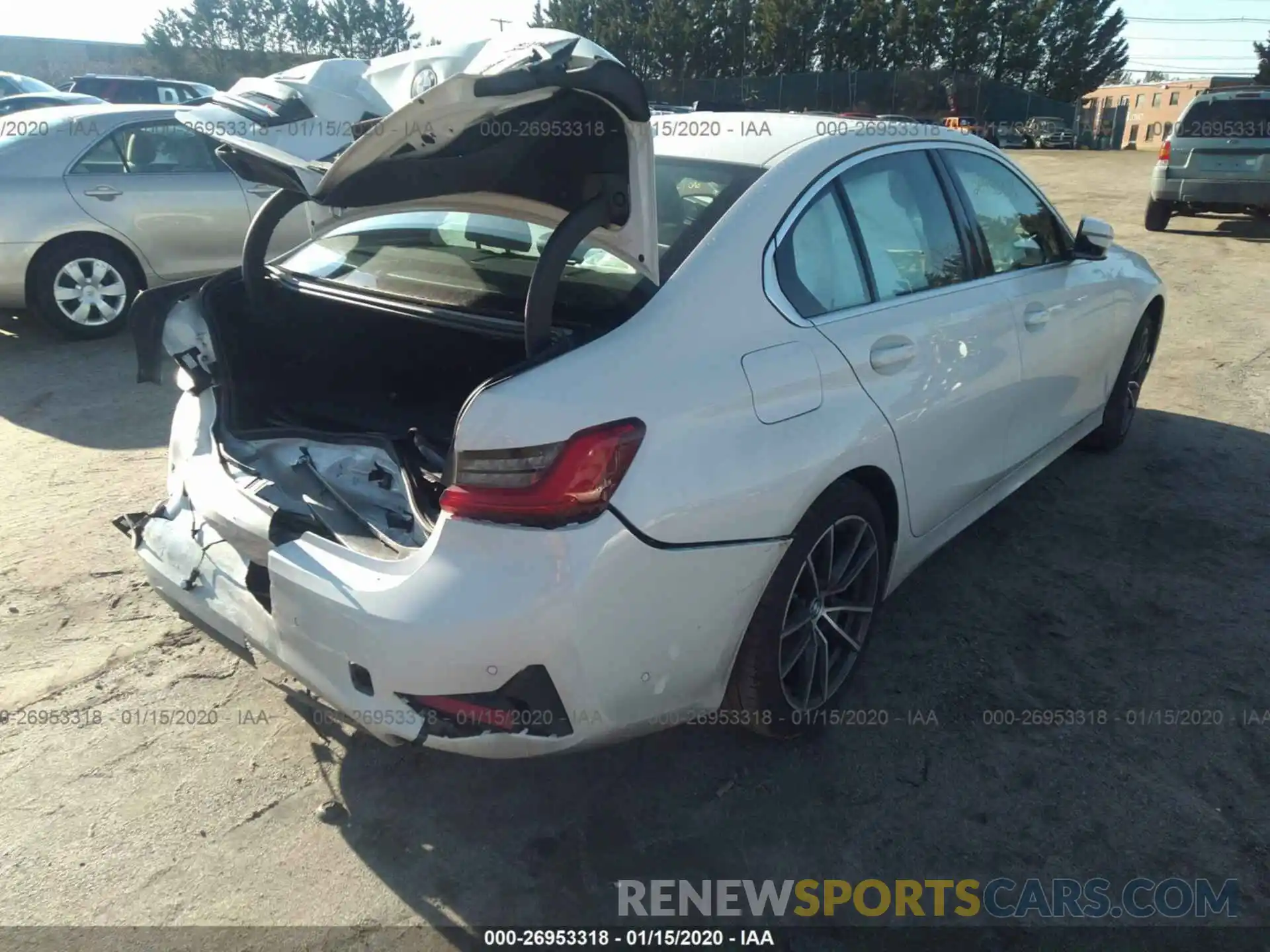 4 Photograph of a damaged car WBA5R7C54KAJ78273 BMW 330XI 2019