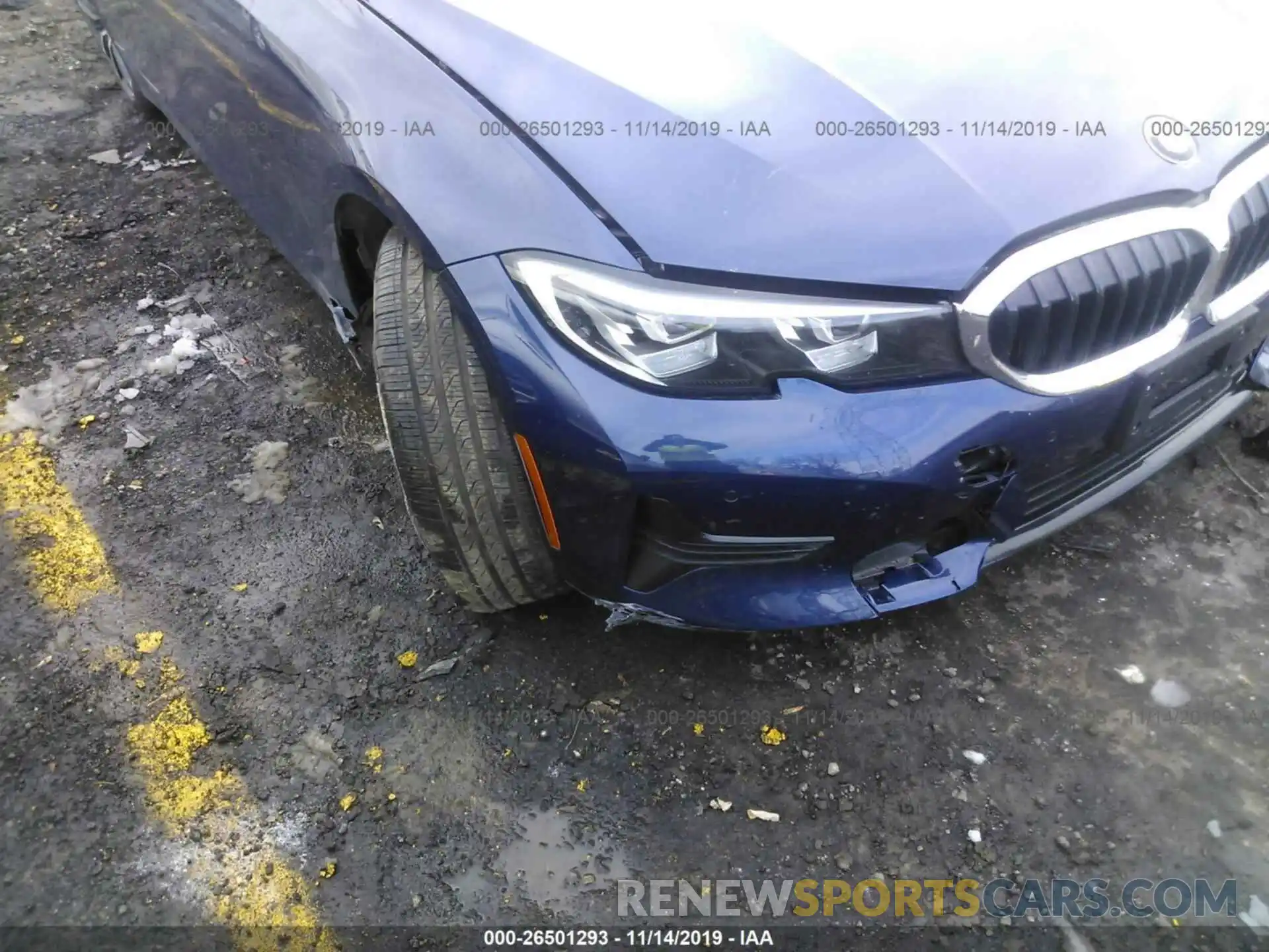 6 Фотография поврежденного автомобиля WBA5R7C54KAJ86793 BMW 330XI 2019