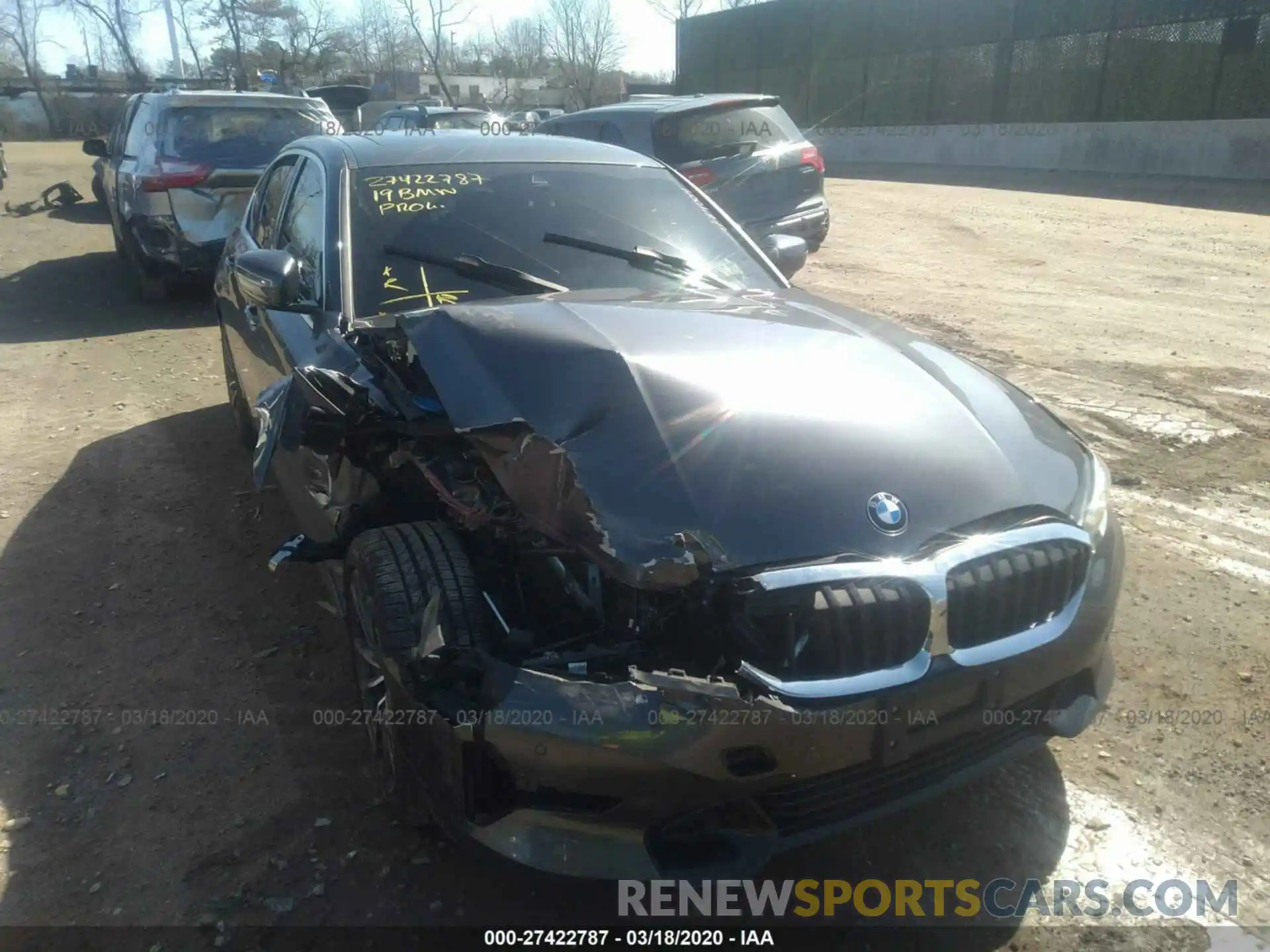 6 Photograph of a damaged car WBA5R7C57KAJ84004 BMW 330XI 2019