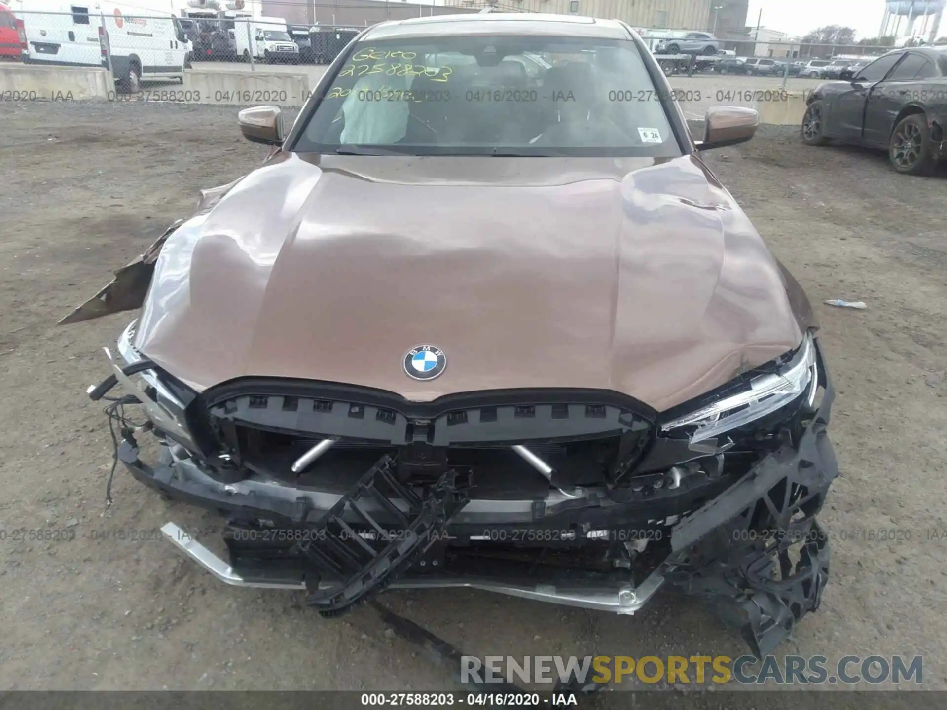 10 Photograph of a damaged car WBA5R7C57KFH02392 BMW 330XI 2019