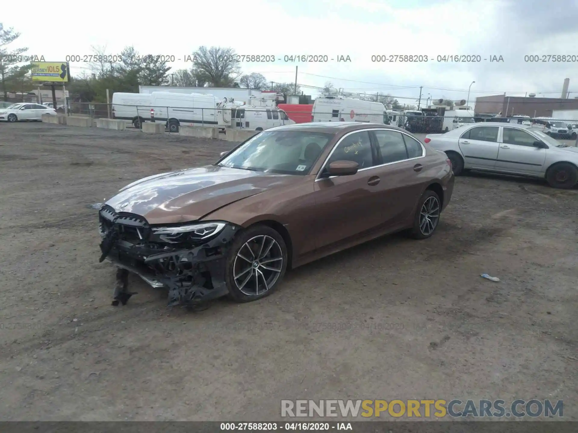 2 Photograph of a damaged car WBA5R7C57KFH02392 BMW 330XI 2019