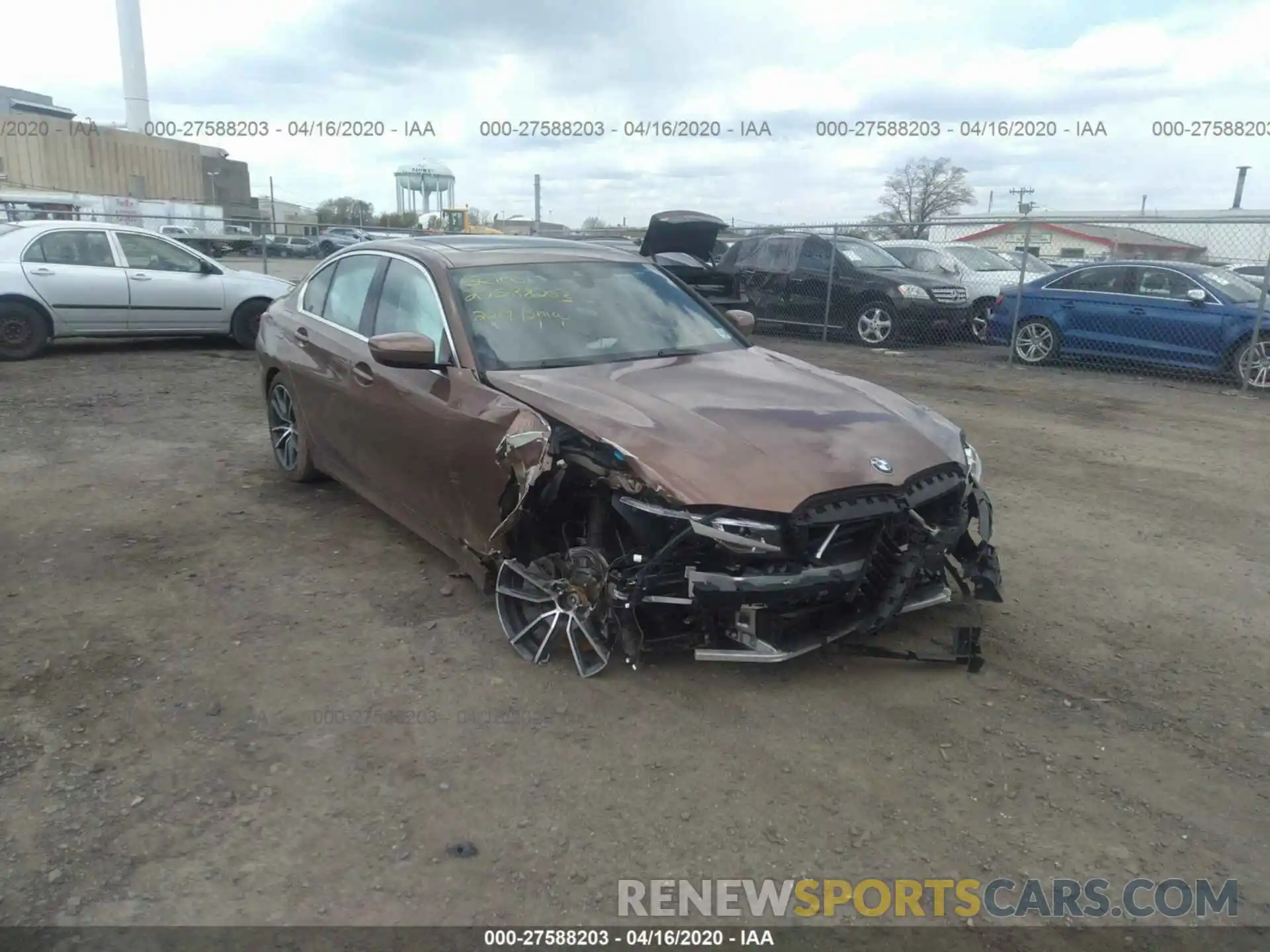 6 Photograph of a damaged car WBA5R7C57KFH02392 BMW 330XI 2019