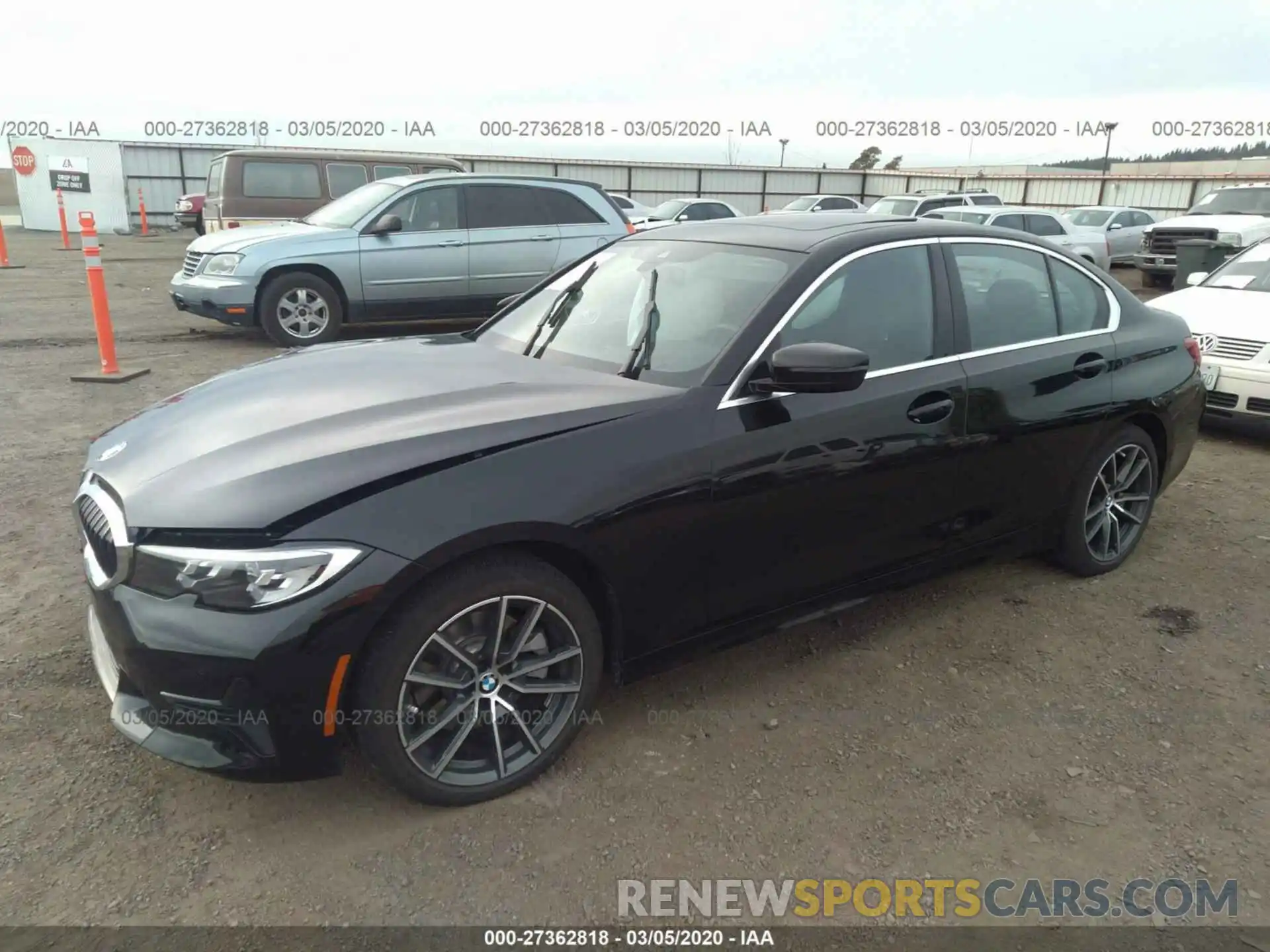 2 Photograph of a damaged car WBA5R7C58KAJ79698 BMW 330XI 2019