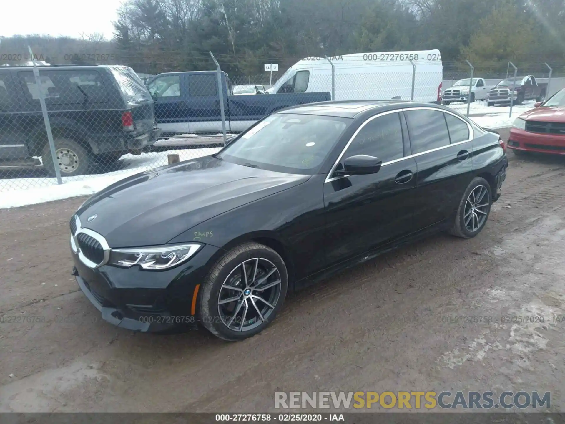 2 Фотография поврежденного автомобиля WBA5R7C58KAJ81323 BMW 330XI 2019