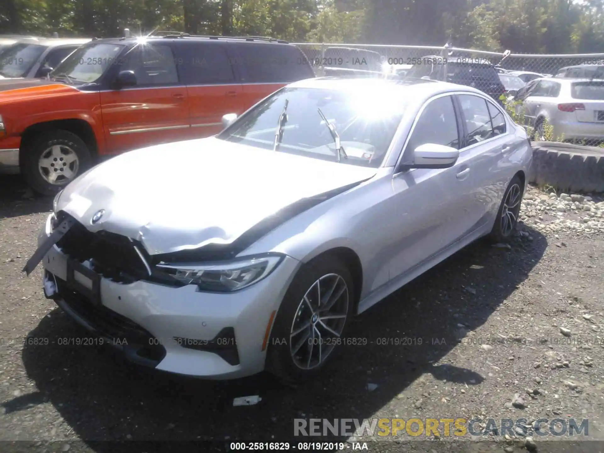 2 Photograph of a damaged car WBA5R7C59KAJ83646 BMW 330XI 2019