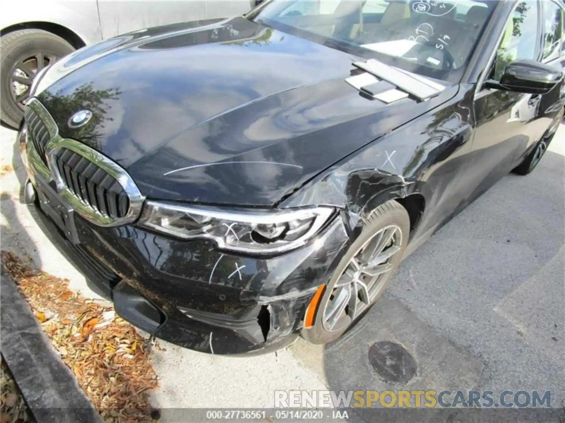 2 Photograph of a damaged car 3MW5R7J00L8B05471 BMW 330XI 2020