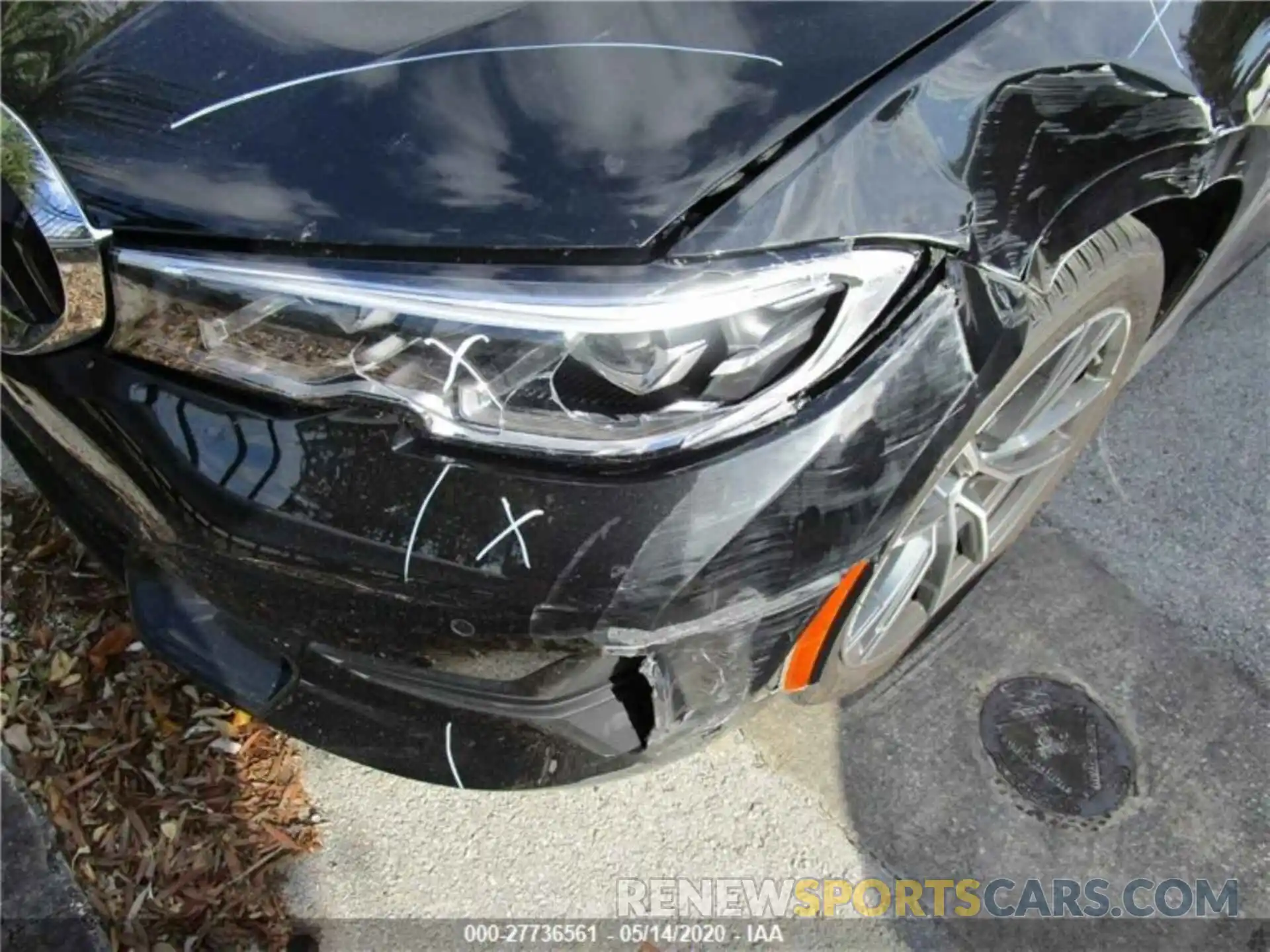 3 Photograph of a damaged car 3MW5R7J00L8B05471 BMW 330XI 2020