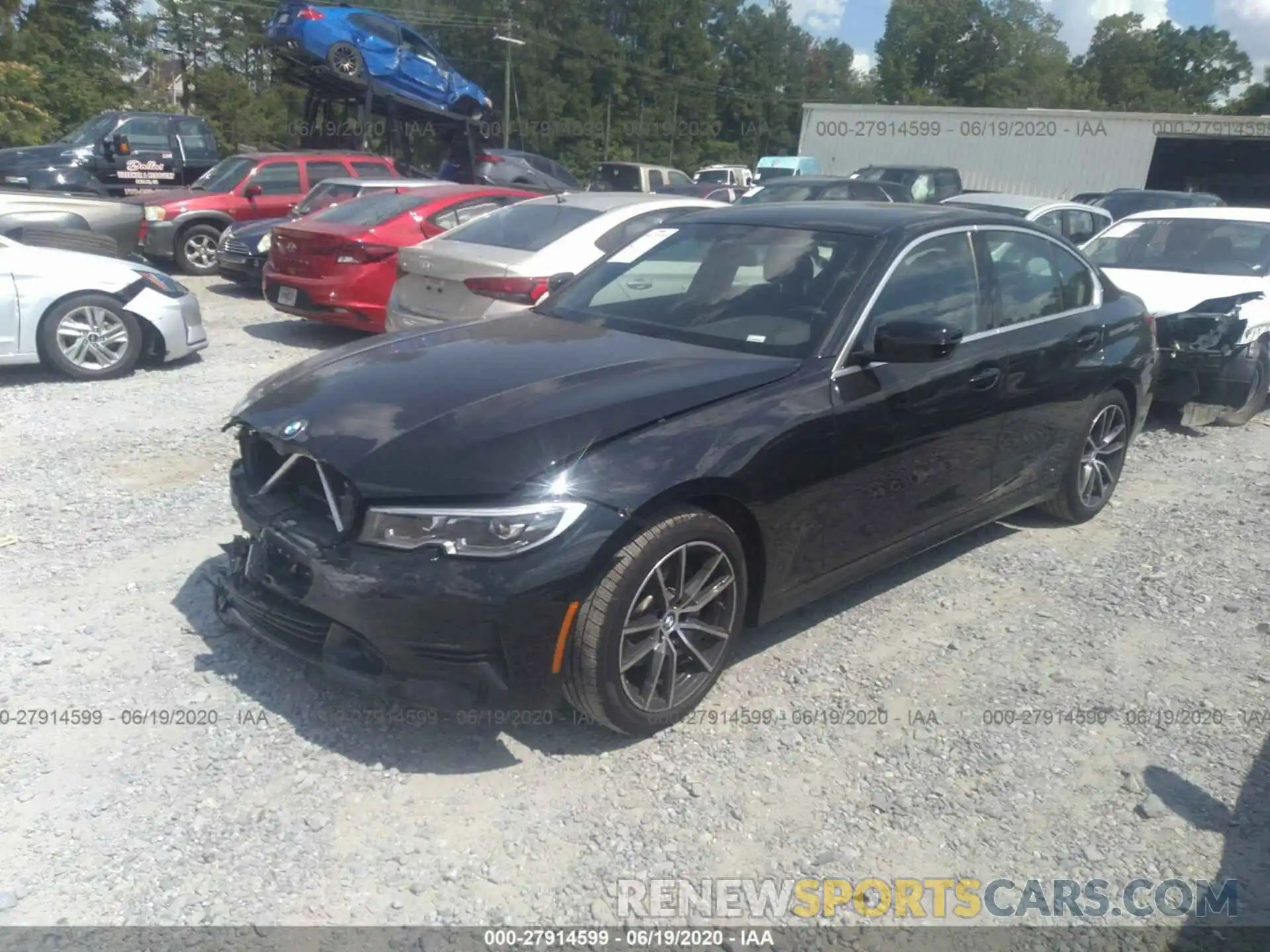 2 Photograph of a damaged car 3MW5R7J04L8B21107 BMW 330XI 2020