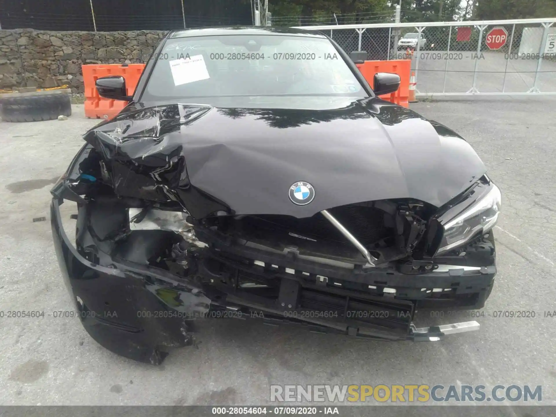 6 Фотография поврежденного автомобиля 3MW5R7J05L8B21035 BMW 330XI 2020