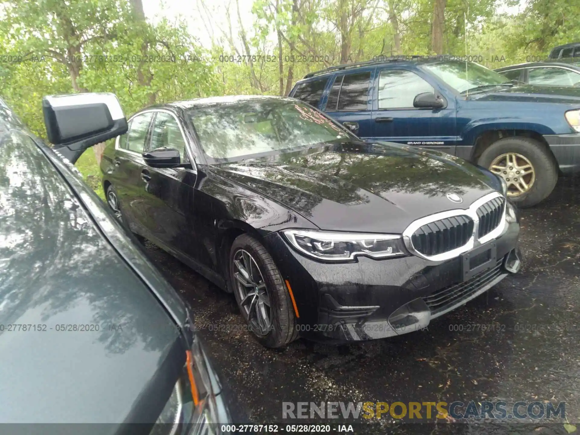 1 Photograph of a damaged car 3MW5R7J06L8B08987 BMW 330XI 2020