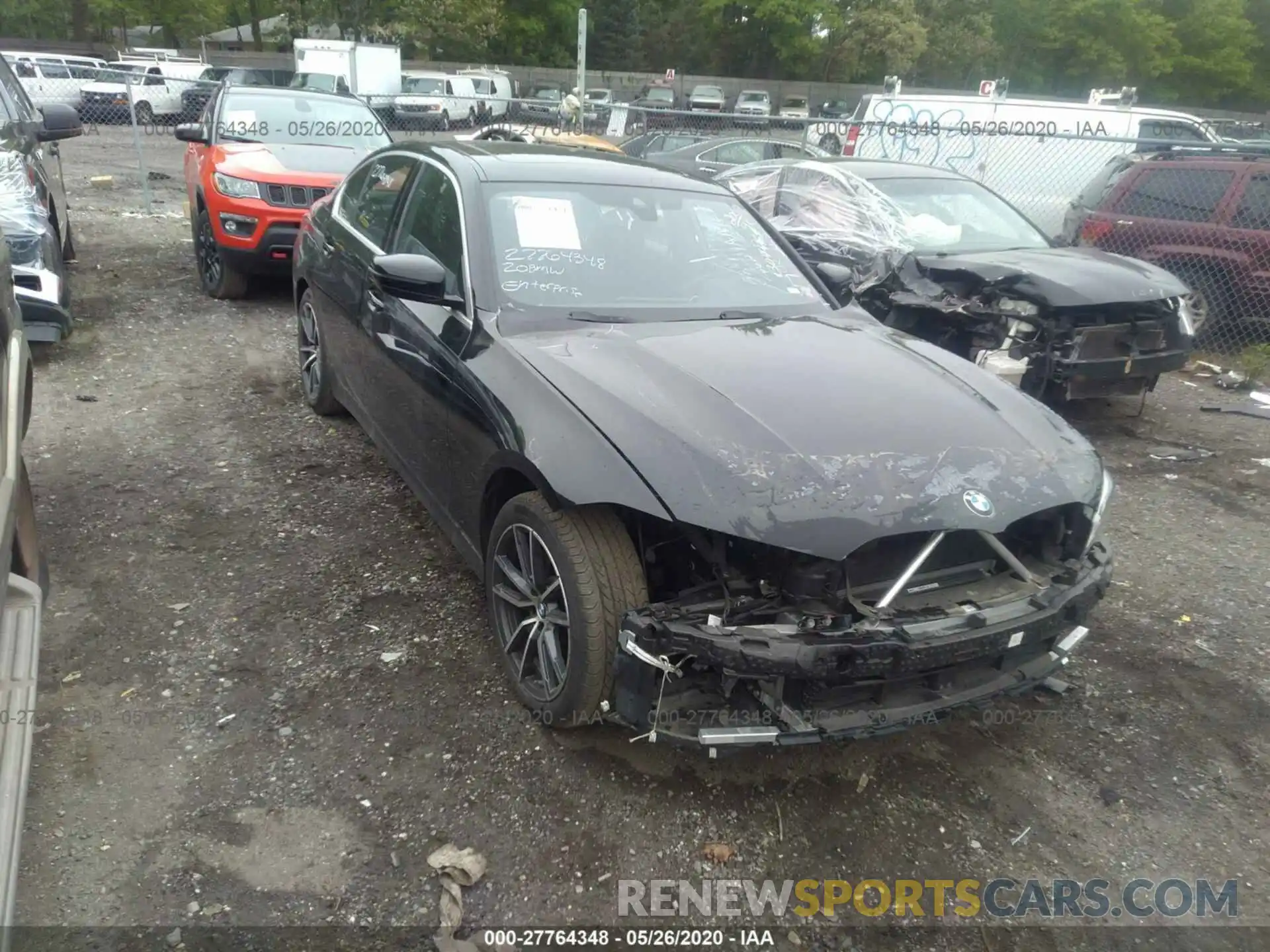 1 Photograph of a damaged car 3MW5R7J09L8B04464 BMW 330XI 2020