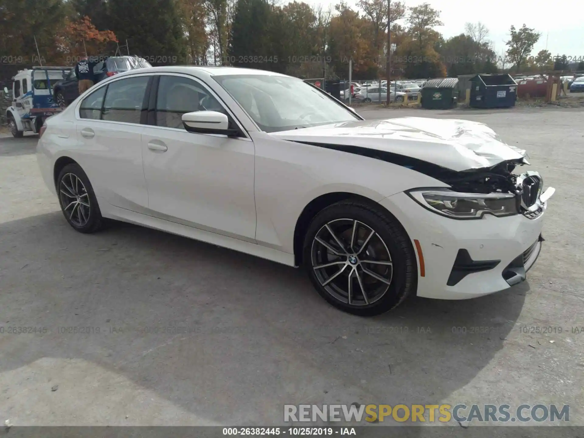 1 Photograph of a damaged car WBA5R7C07LFH42610 BMW 330XI 2020