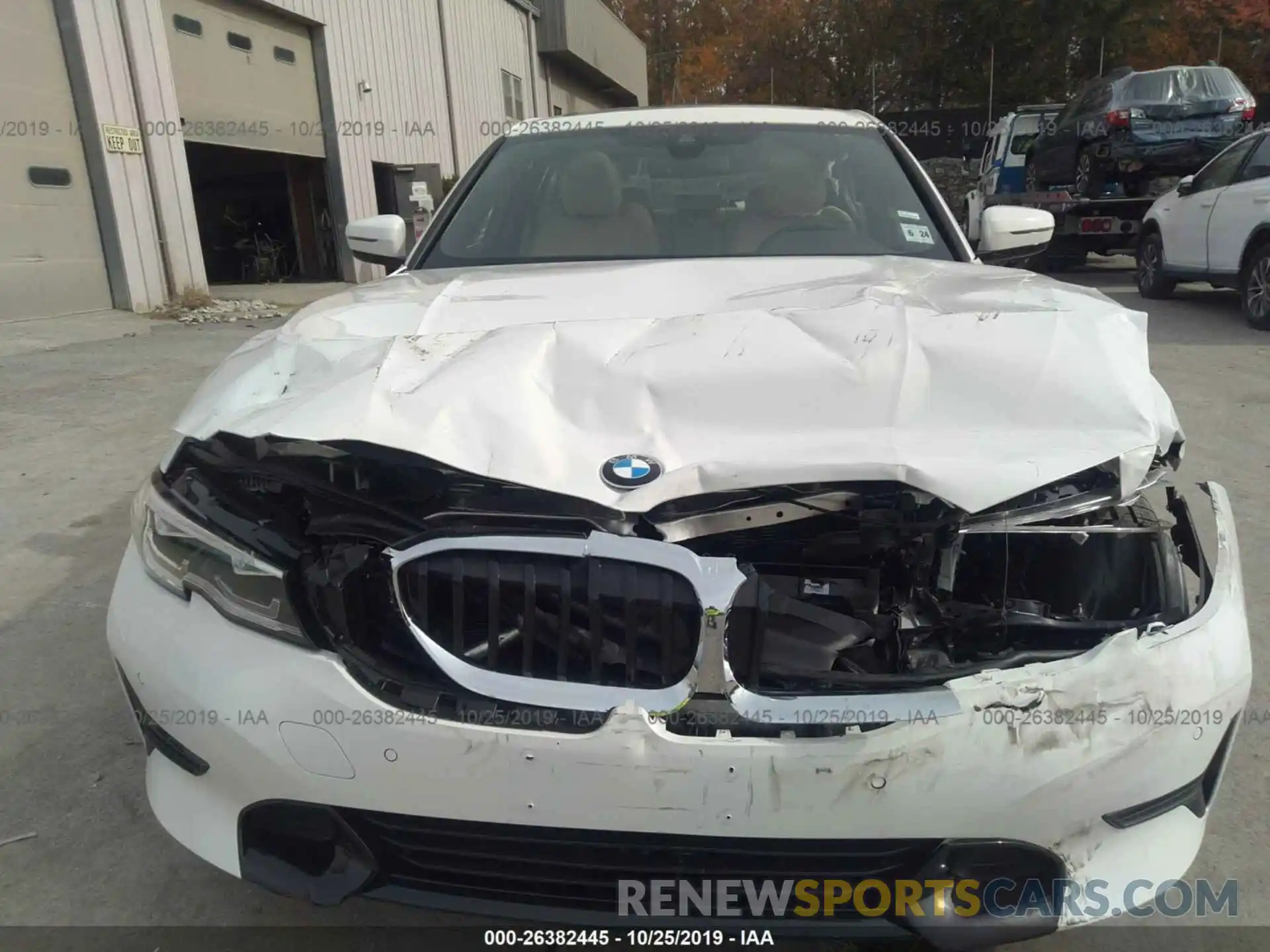6 Photograph of a damaged car WBA5R7C07LFH42610 BMW 330XI 2020