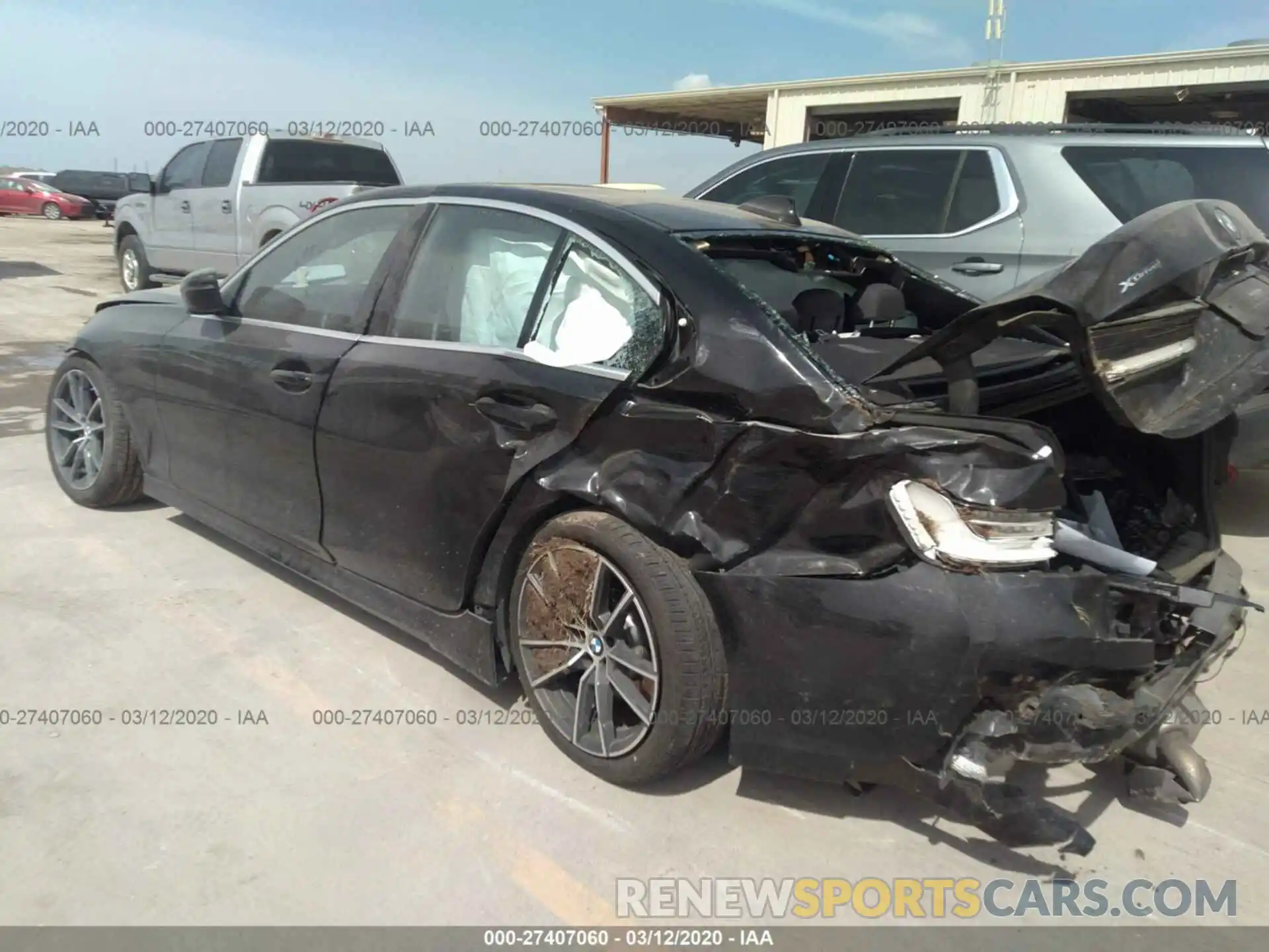 3 Photograph of a damaged car WBA5R7C09LFH39966 BMW 330XI 2020