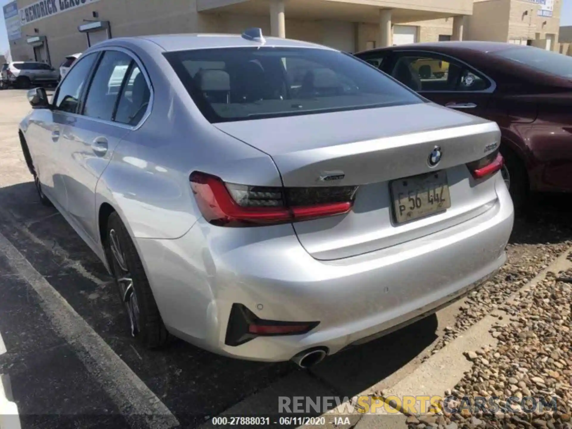 2 Photograph of a damaged car WBA5R7C0XLFH72152 BMW 330XI 2020