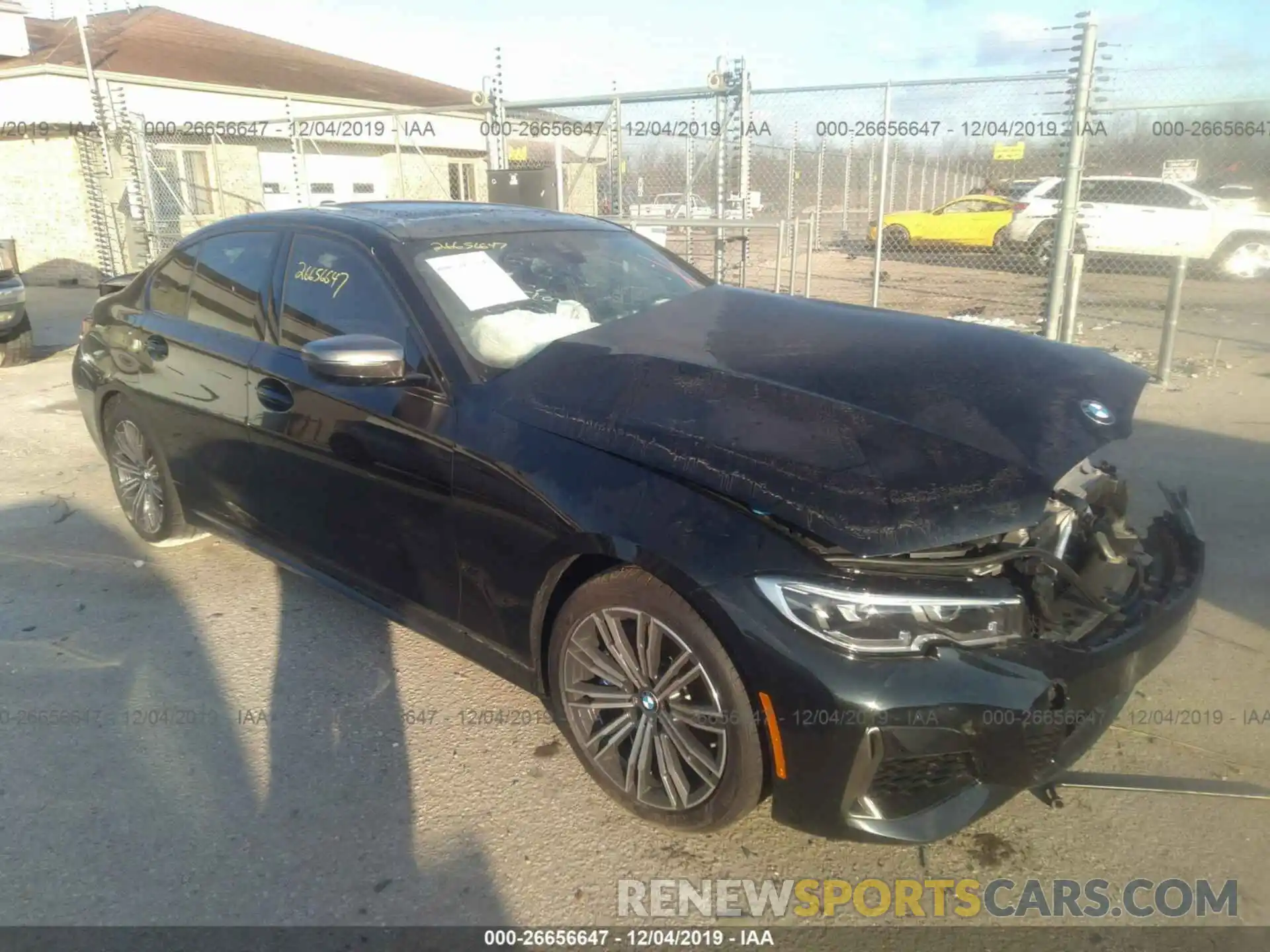 1 Photograph of a damaged car WBA5U9C00LA380527 BMW 340XI 2020