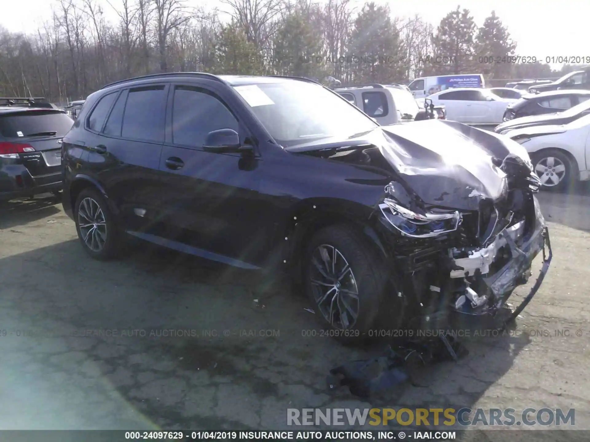 1 Photograph of a damaged car 5UXCR6C51KLK84381 BMW 4 DOOR 2019