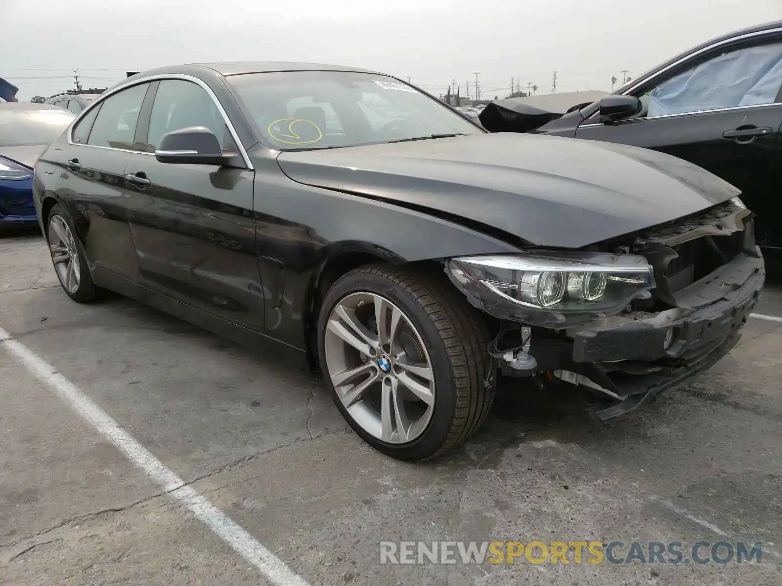 1 Photograph of a damaged car WBA4J1C50KBM13049 BMW 4 SERIES 2019