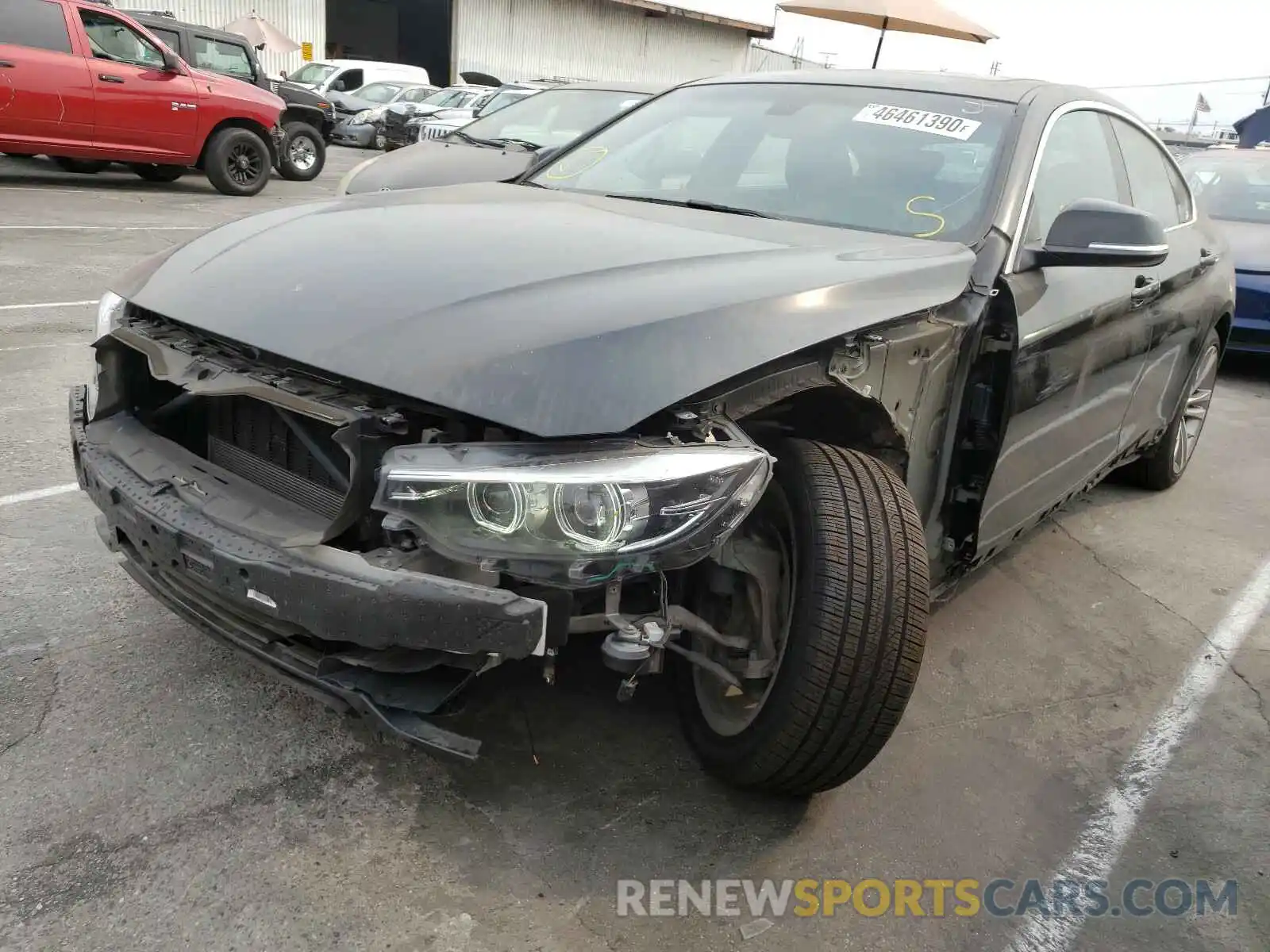 2 Photograph of a damaged car WBA4J1C50KBM13049 BMW 4 SERIES 2019