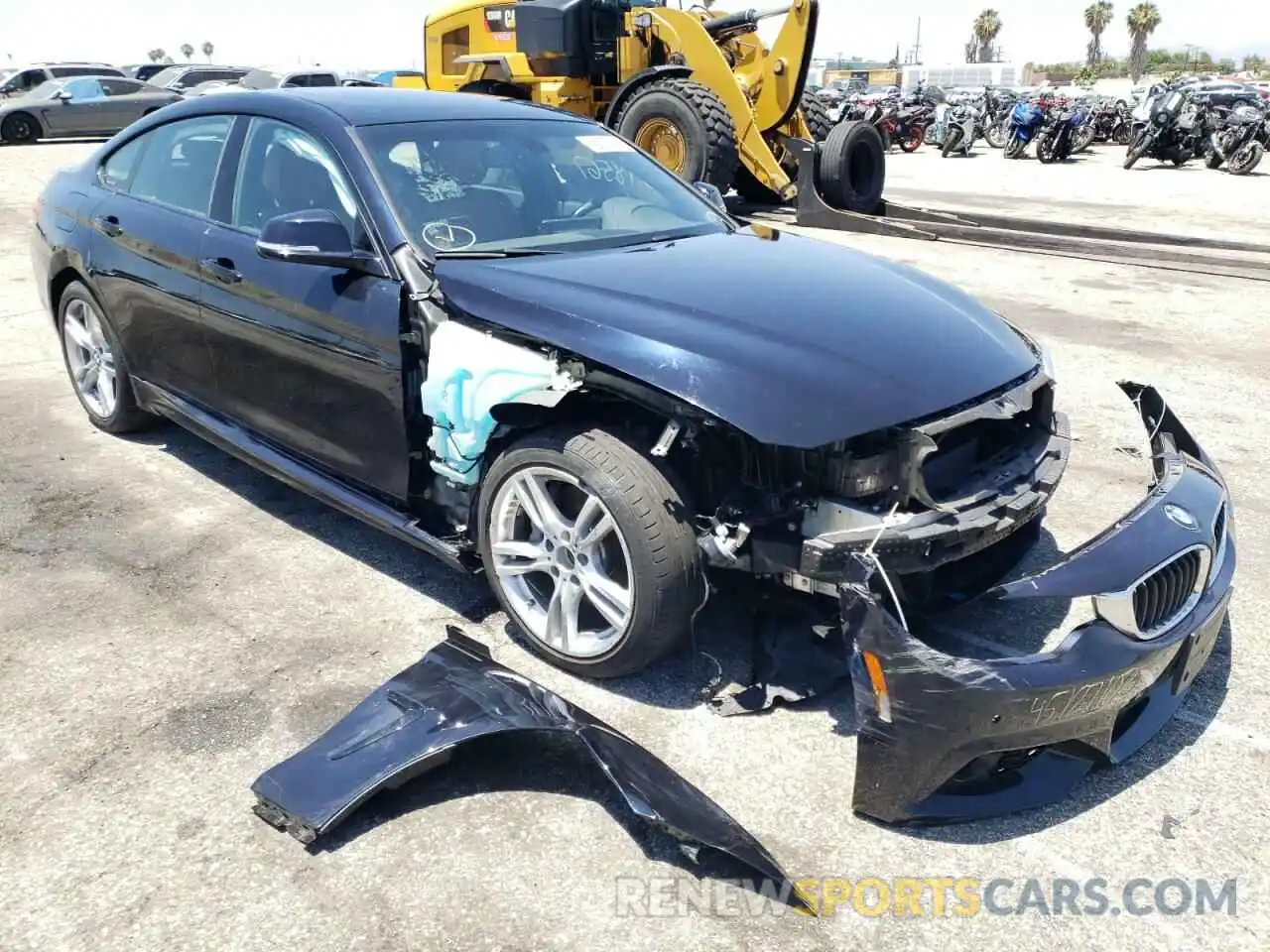 1 Photograph of a damaged car WBA4J1C50KBM14007 BMW 4 SERIES 2019