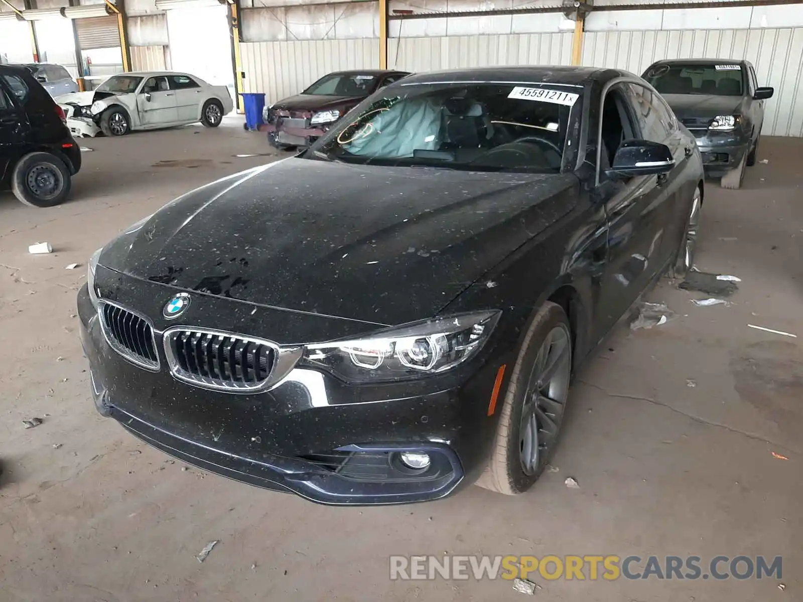 2 Photograph of a damaged car WBA4J1C50KBM15447 BMW 4 SERIES 2019