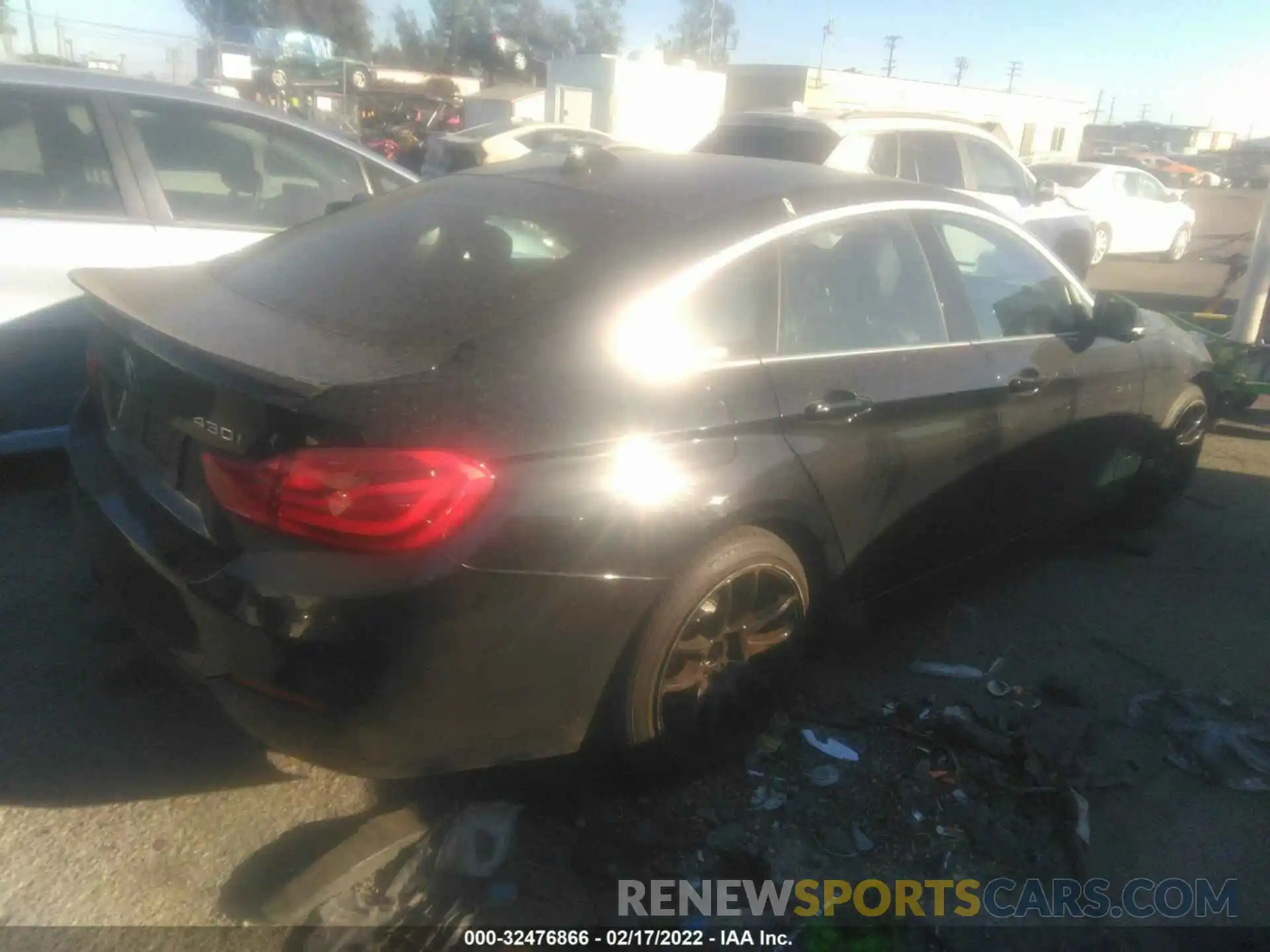 4 Photograph of a damaged car WBA4J1C50KBM15531 BMW 4 SERIES 2019