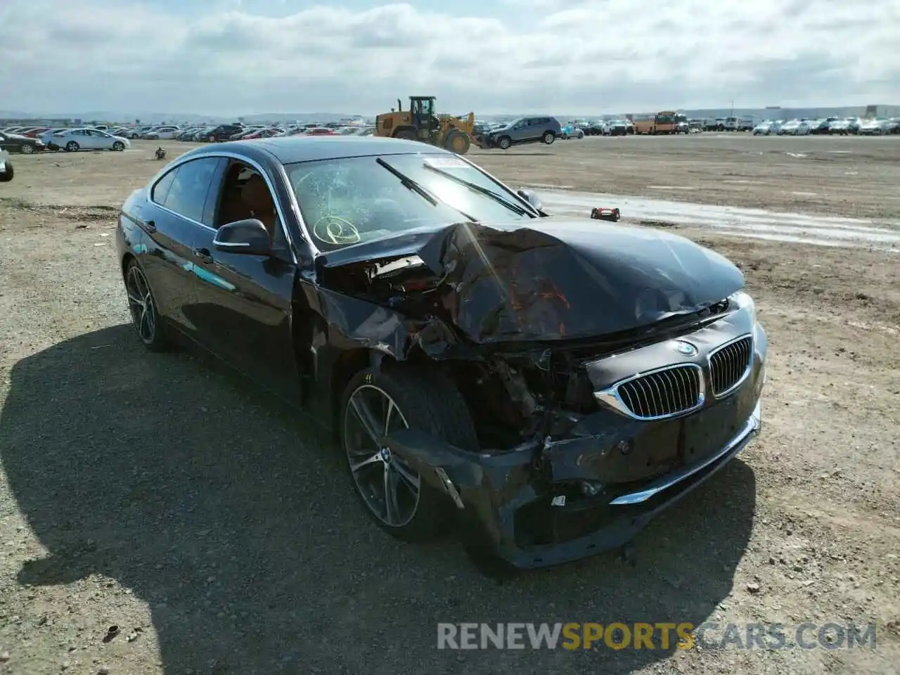 1 Photograph of a damaged car WBA4J1C50KBM16906 BMW 4 SERIES 2019