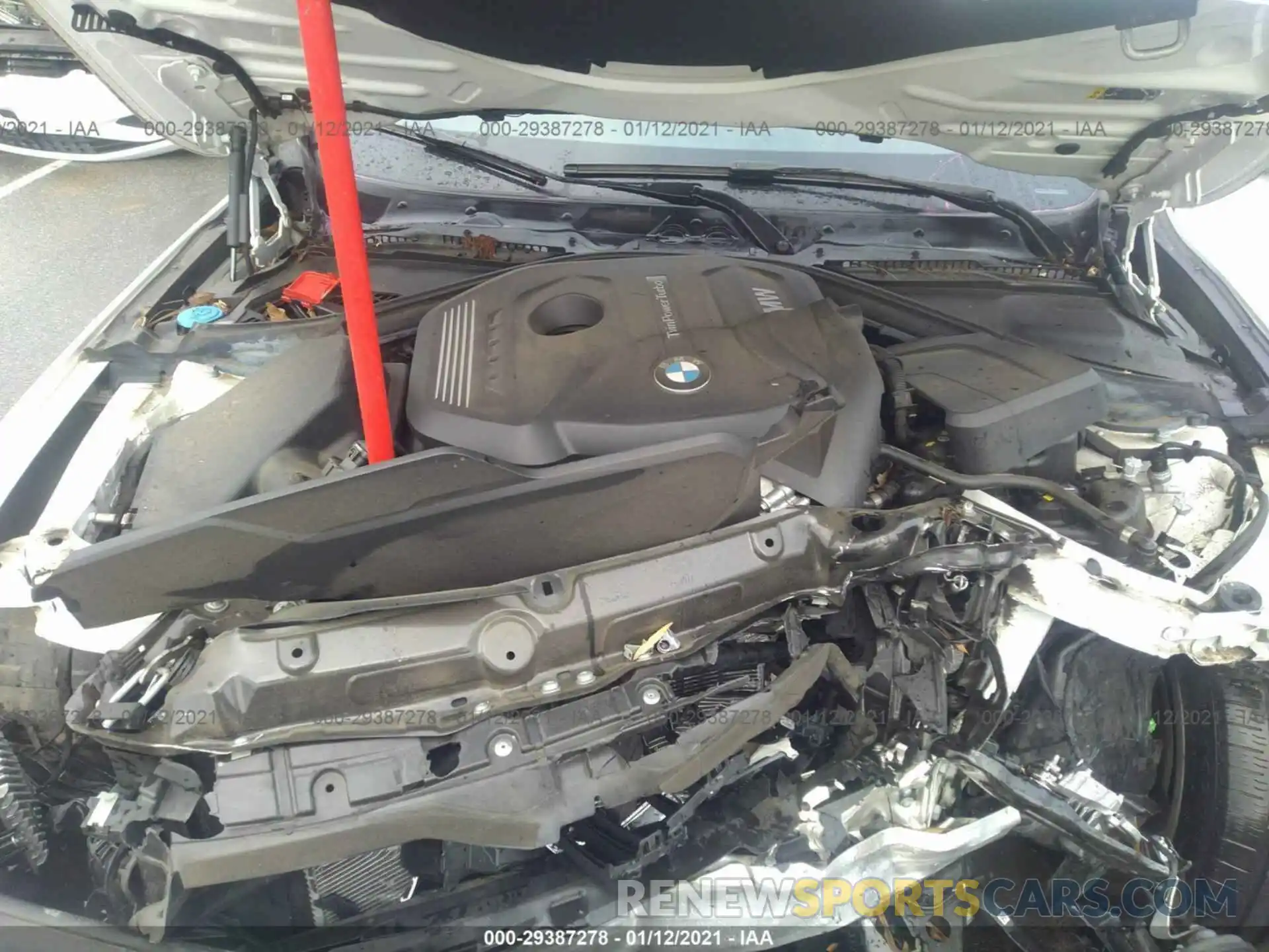 10 Photograph of a damaged car WBA4J1C50KBM18350 BMW 4 SERIES 2019