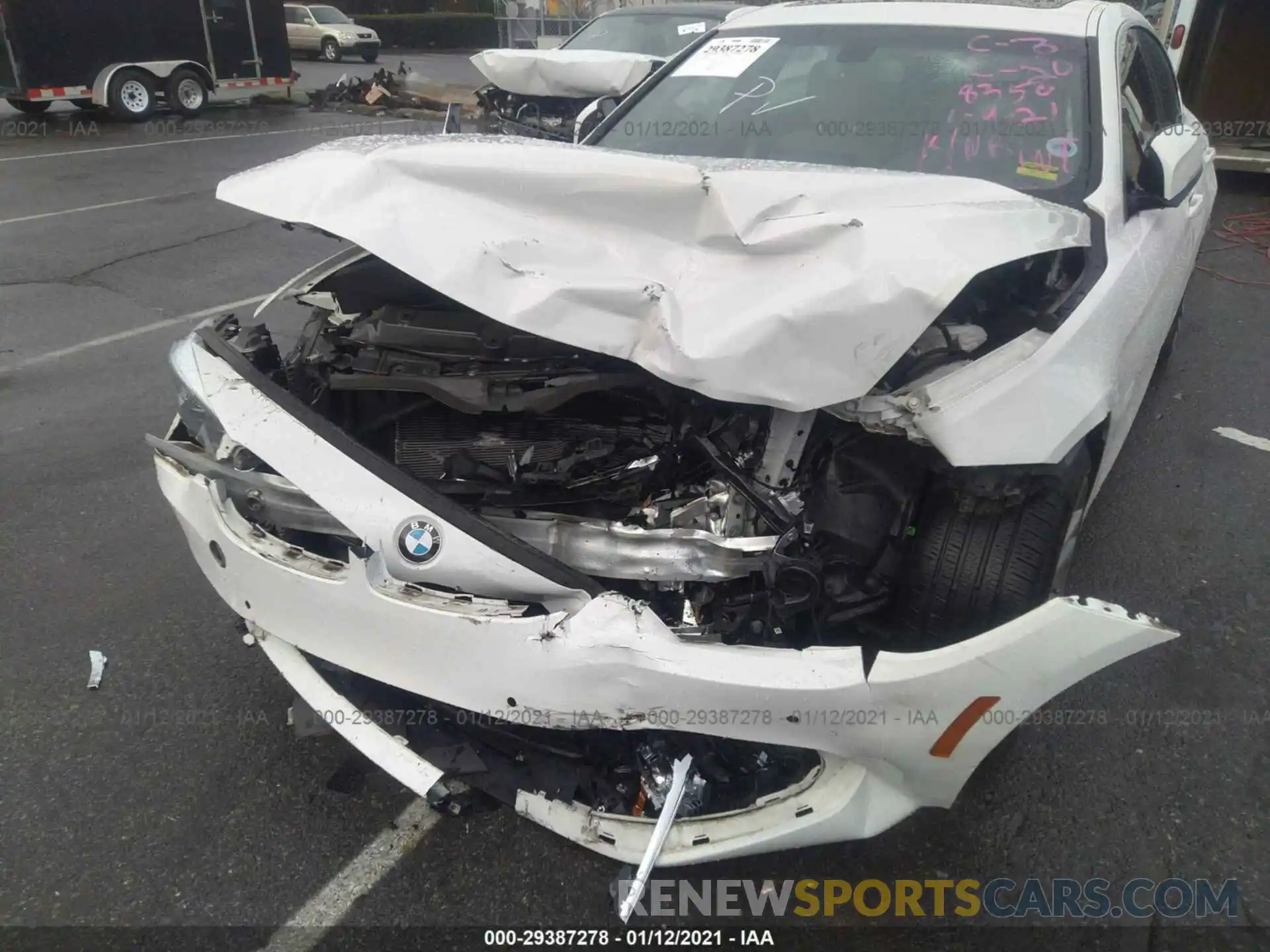 6 Photograph of a damaged car WBA4J1C50KBM18350 BMW 4 SERIES 2019