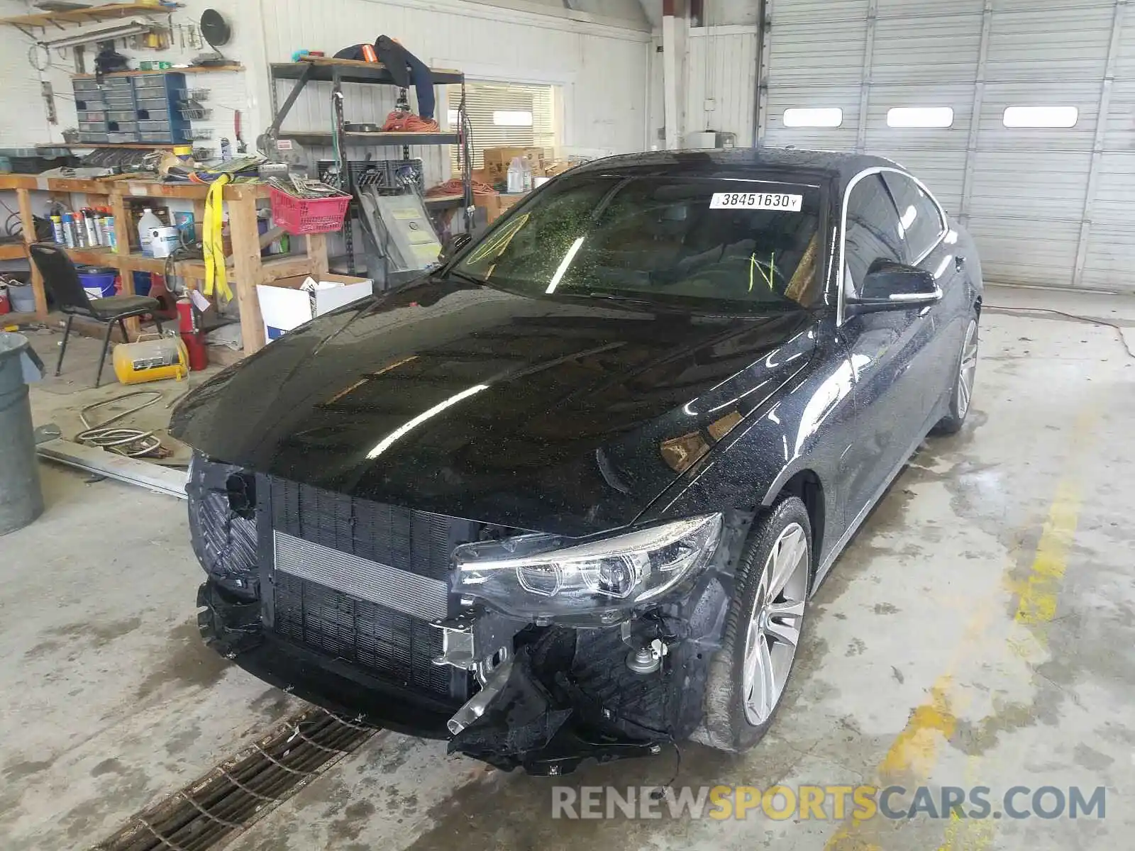 2 Photograph of a damaged car WBA4J1C51KBM13027 BMW 4 SERIES 2019