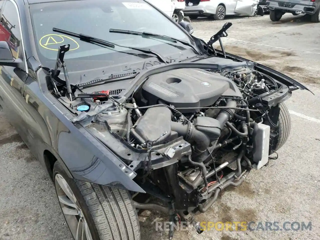 9 Photograph of a damaged car WBA4J1C51KBM13058 BMW 4 SERIES 2019